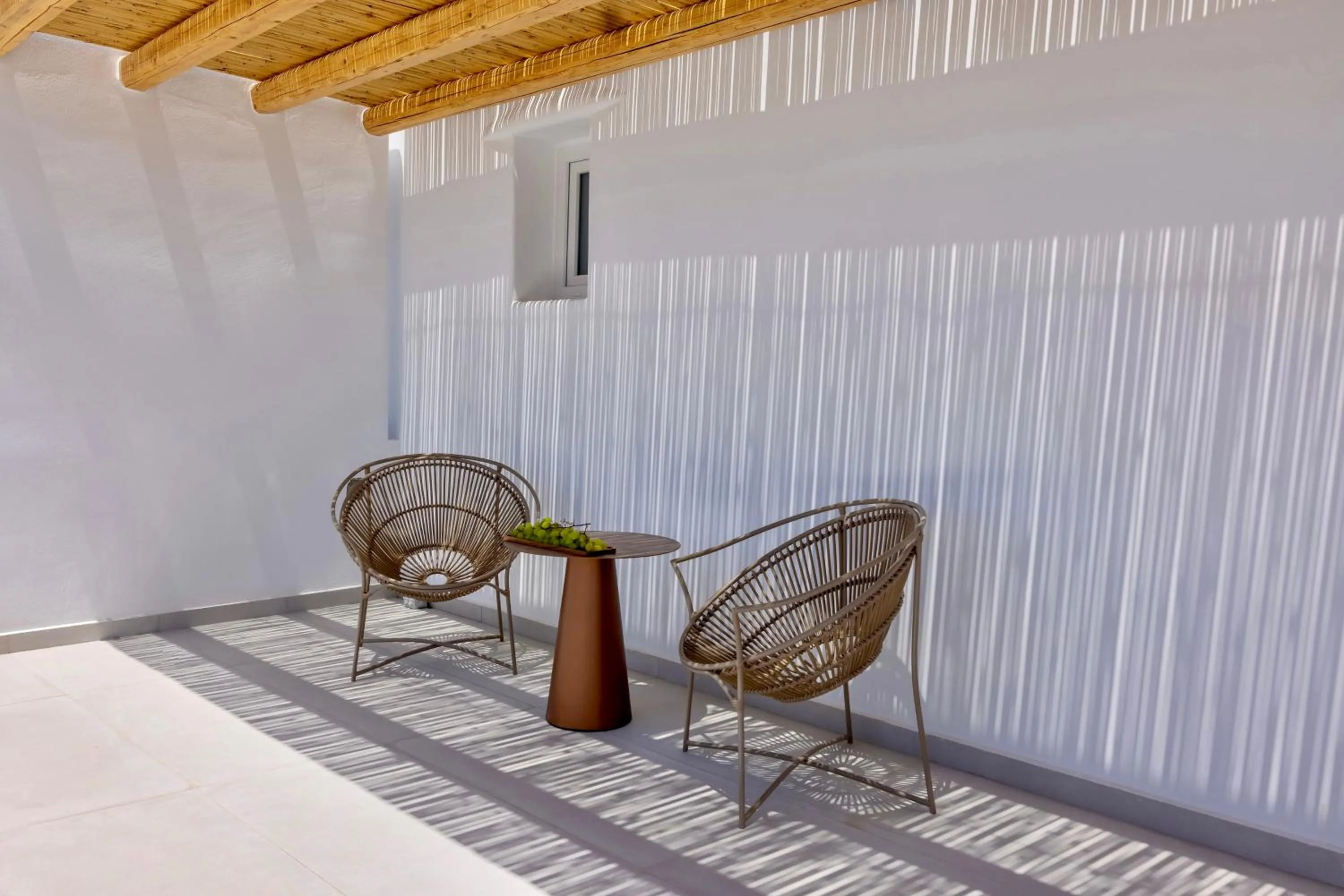 Balcony/Terrace in Adama Mykonos Boutique Hotel