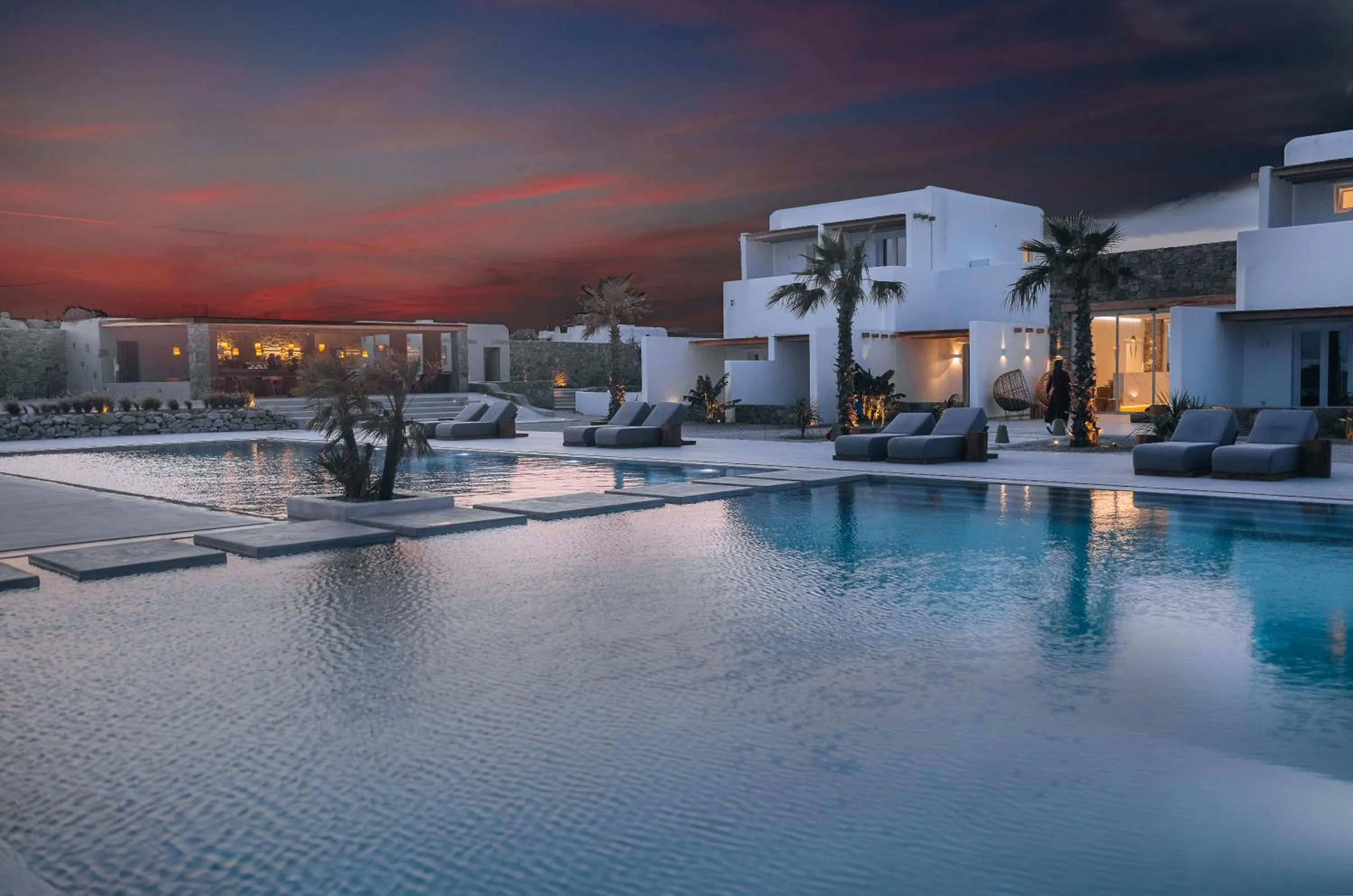 Swimming pool in Adama Mykonos Boutique Hotel