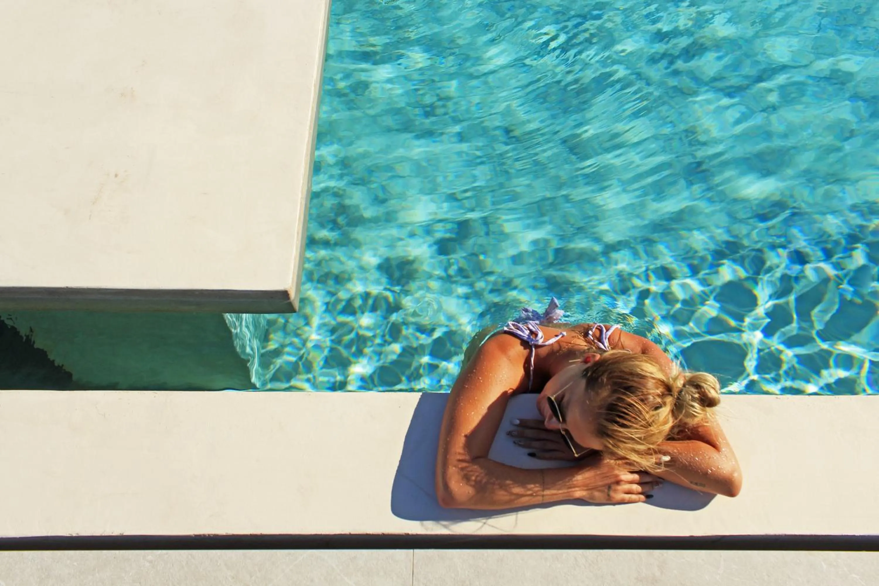 People in Adama Mykonos Boutique Hotel