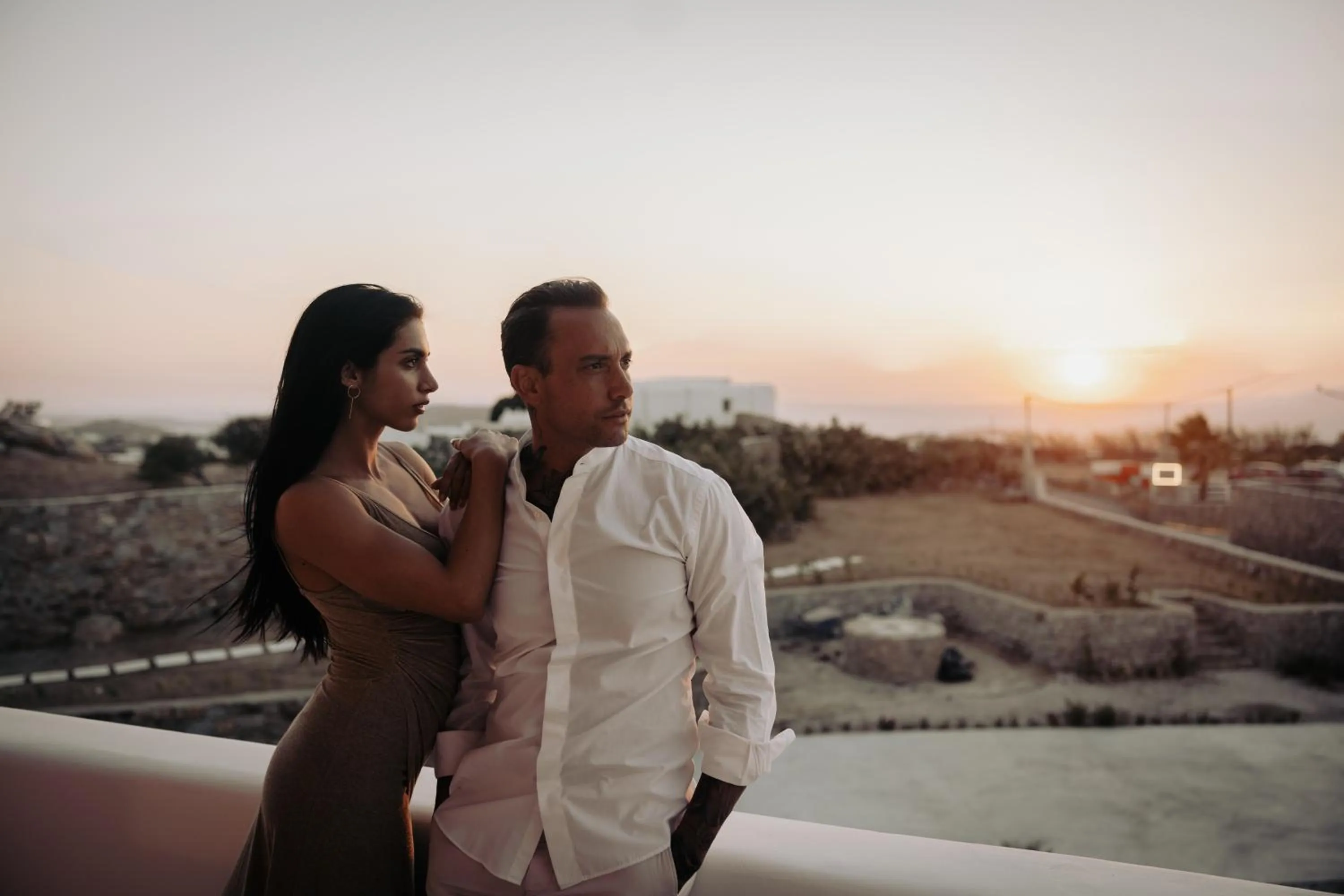 People in Adama Mykonos Boutique Hotel