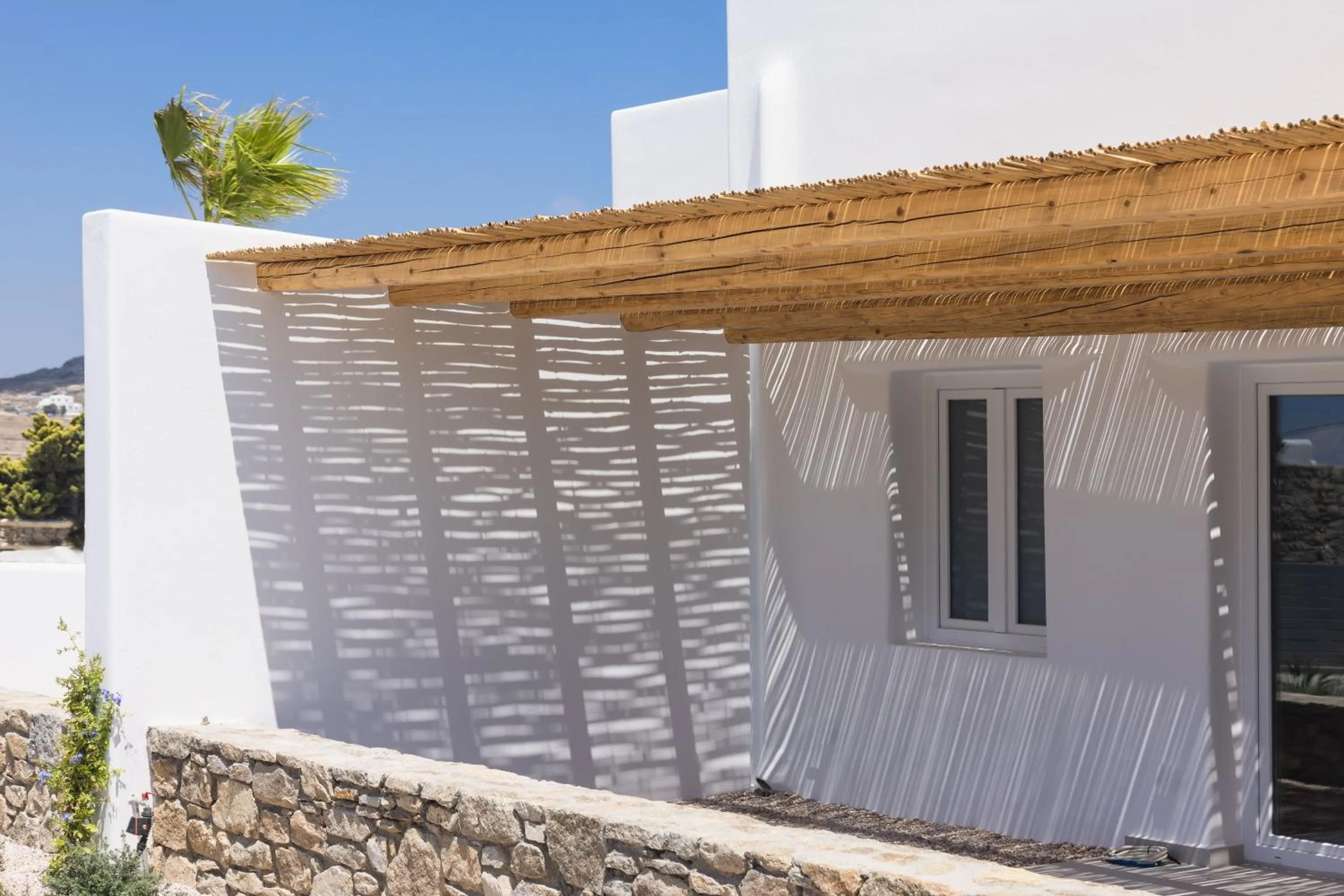 Balcony/Terrace in Adama Mykonos Boutique Hotel