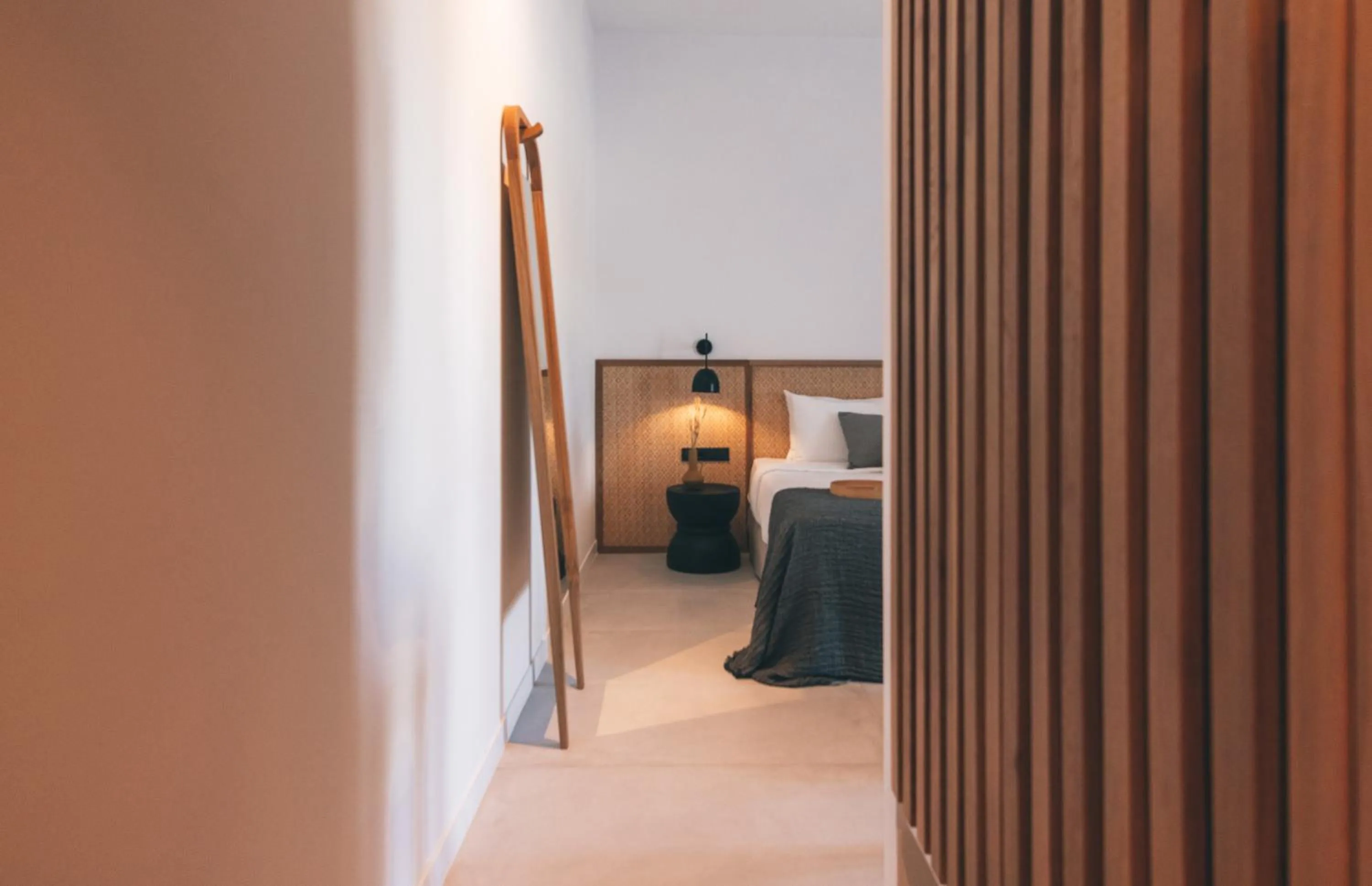 Bedroom in Adama Mykonos Boutique Hotel