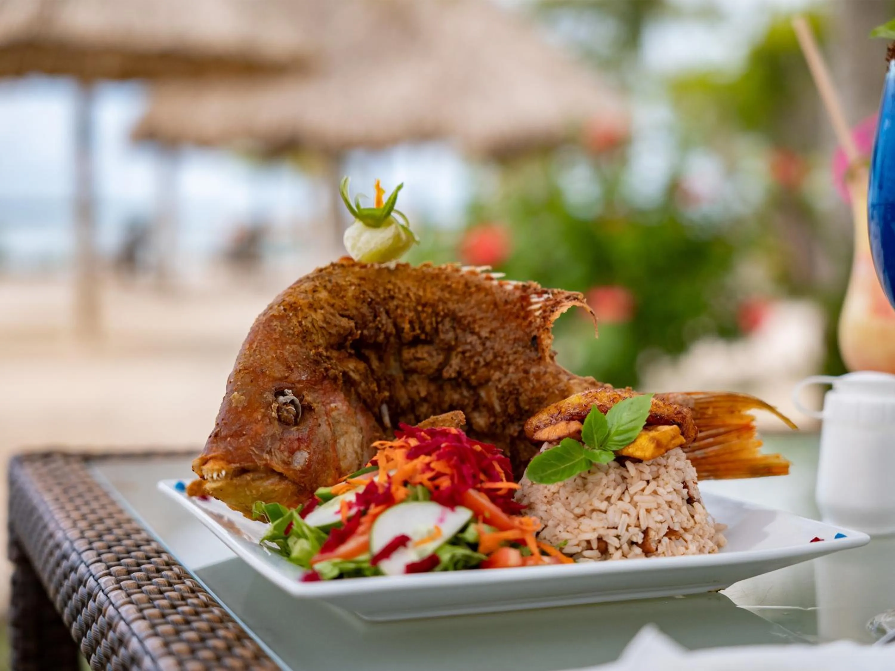 Food close-up in Orchid Bay Resort