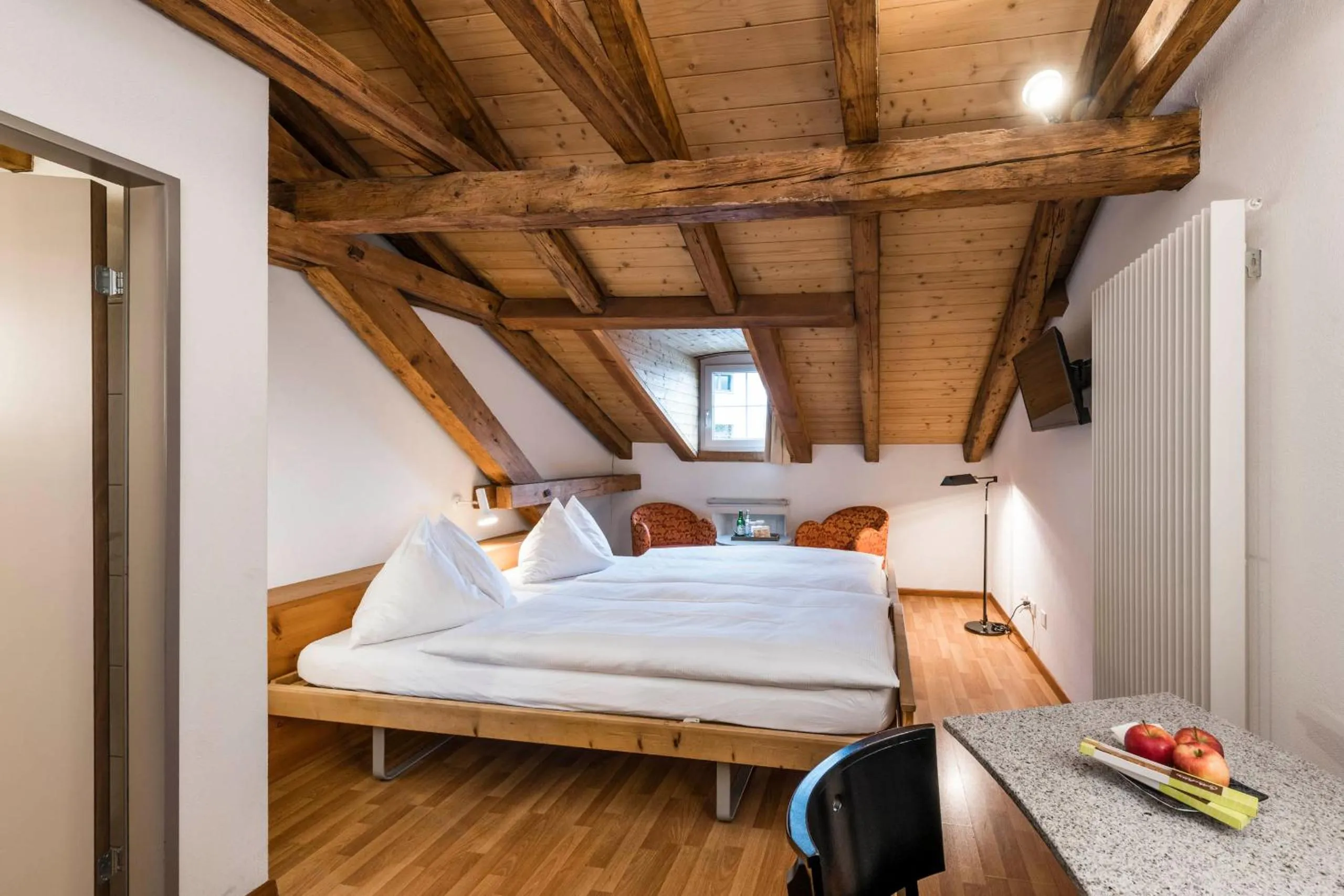 Bedroom, Bed in Hotel Stern Chur