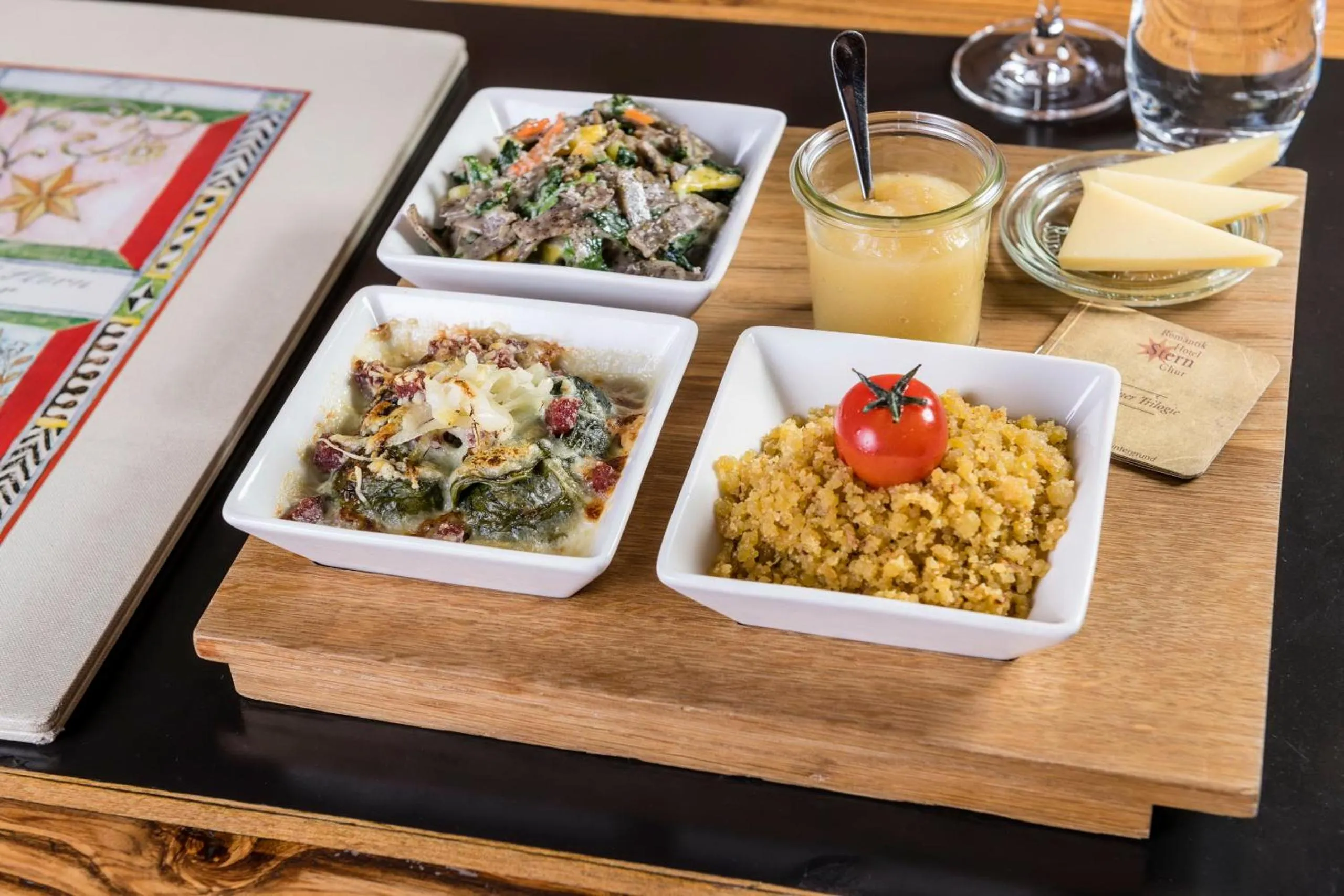 Restaurant/places to eat in Hotel Stern Chur