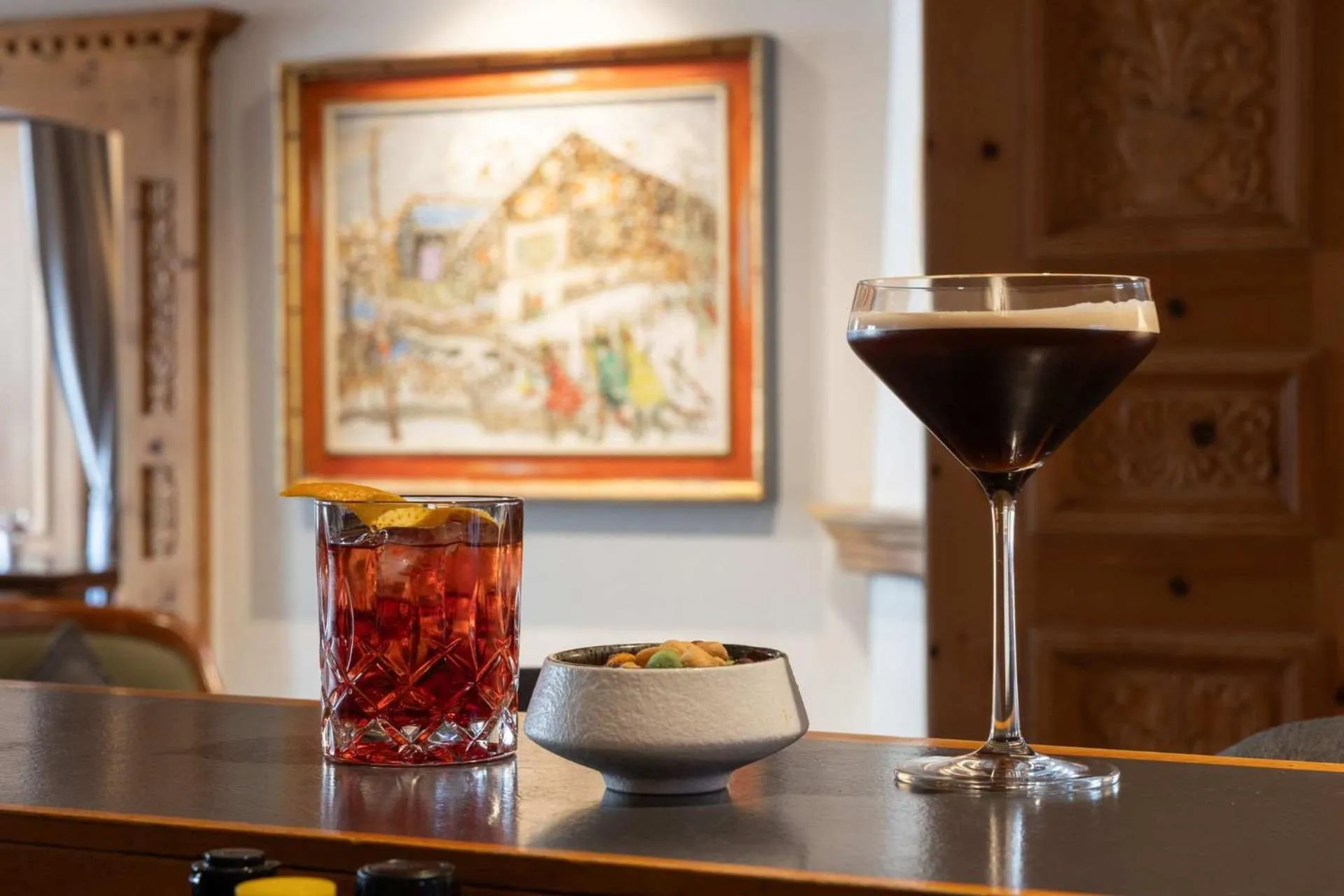 Food and drinks in Hotel Stern Chur