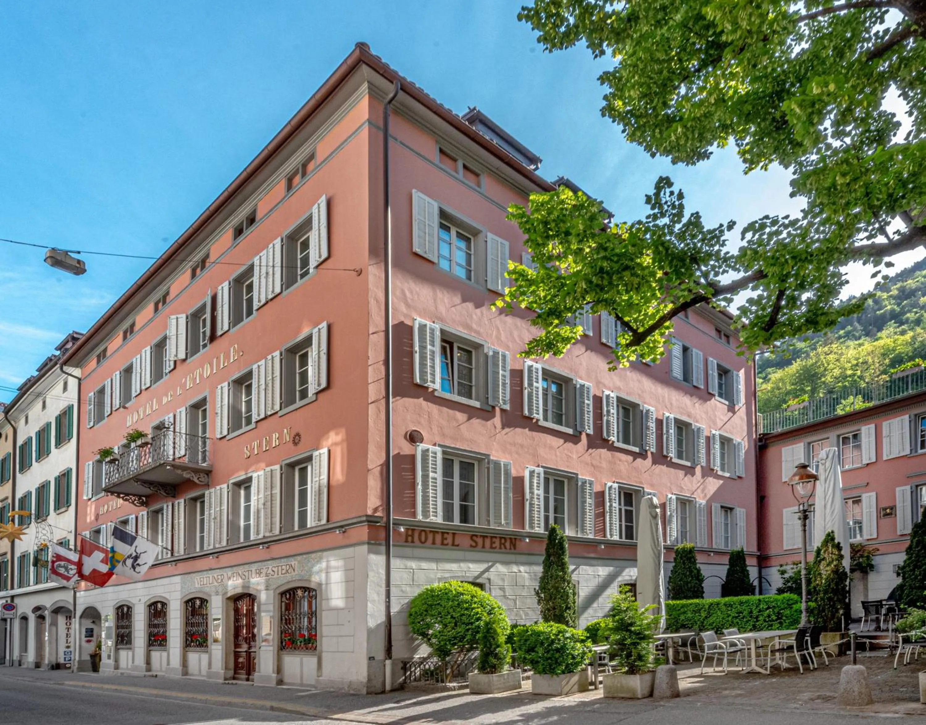 Property building in Hotel Stern Chur