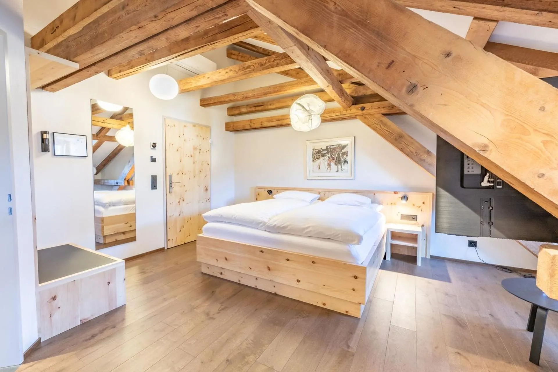 Bed in Hotel Stern Chur