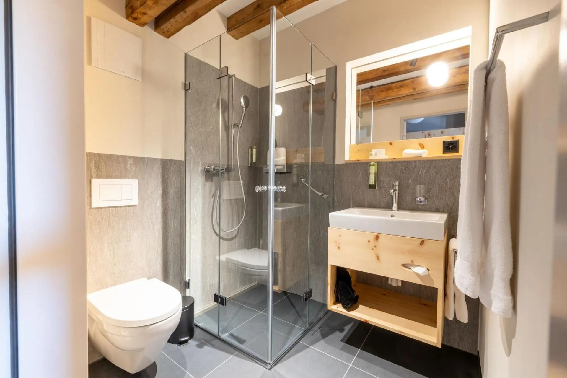 Shower in Hotel Stern Chur