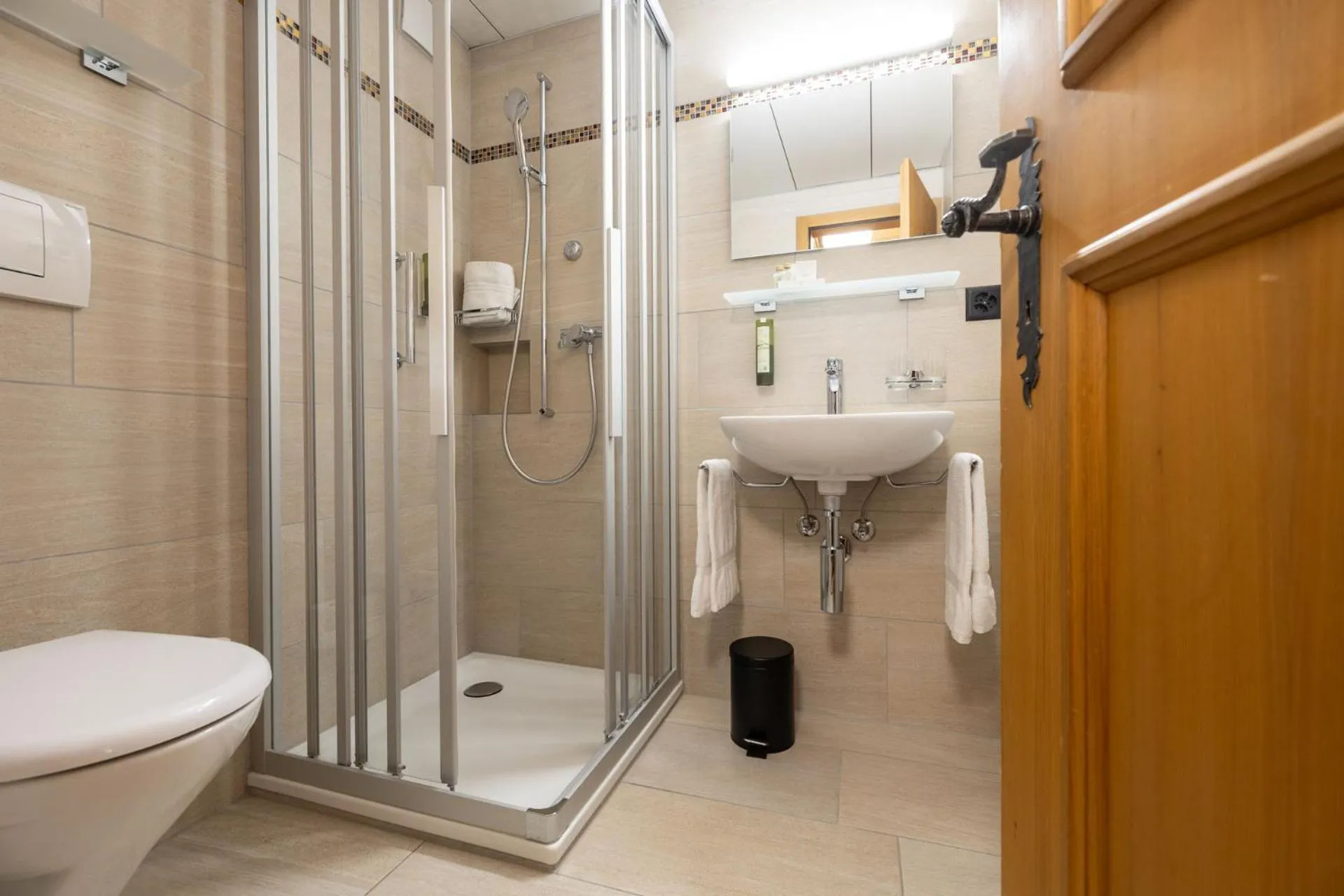 Shower in Hotel Stern Chur