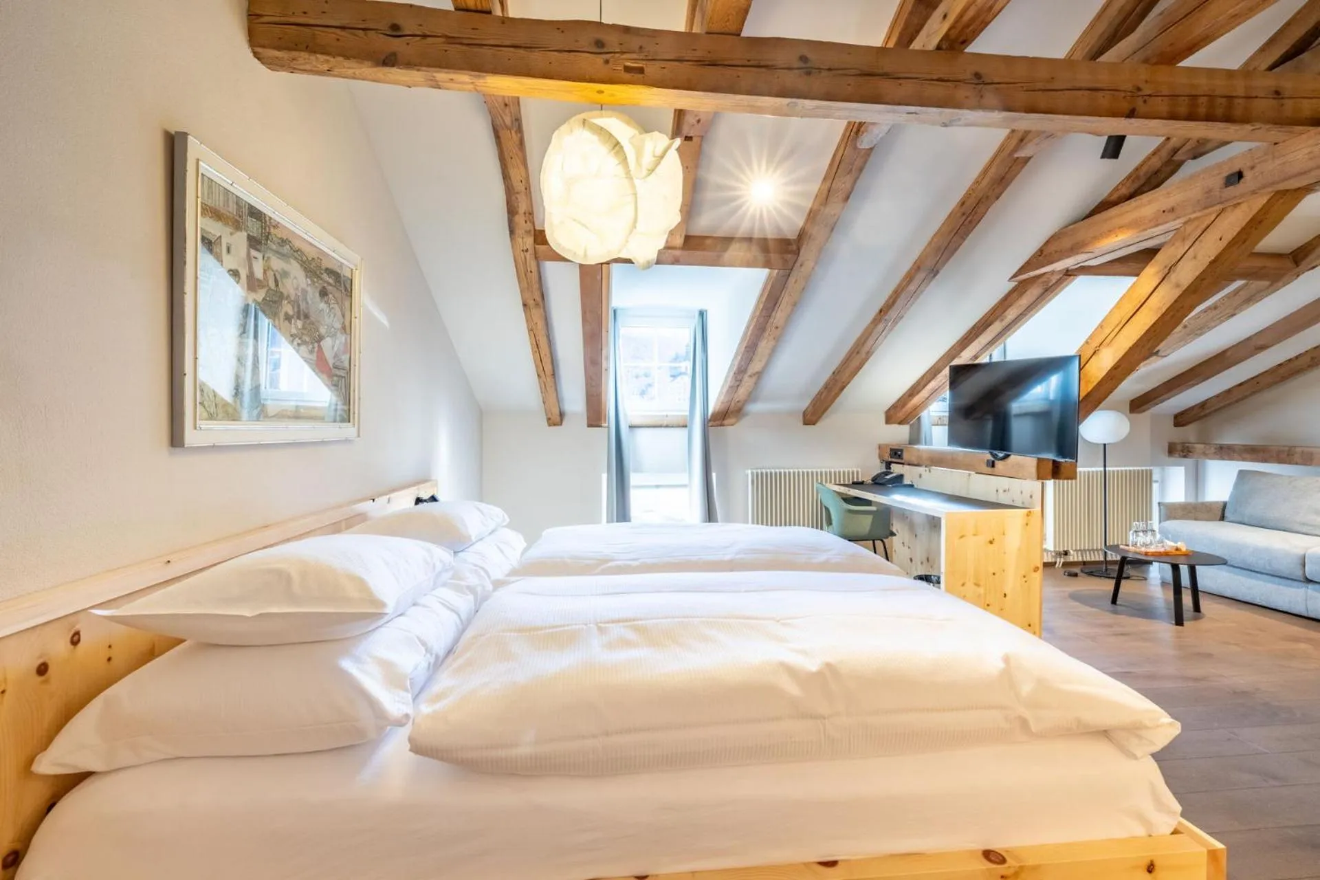 Bed in Hotel Stern Chur