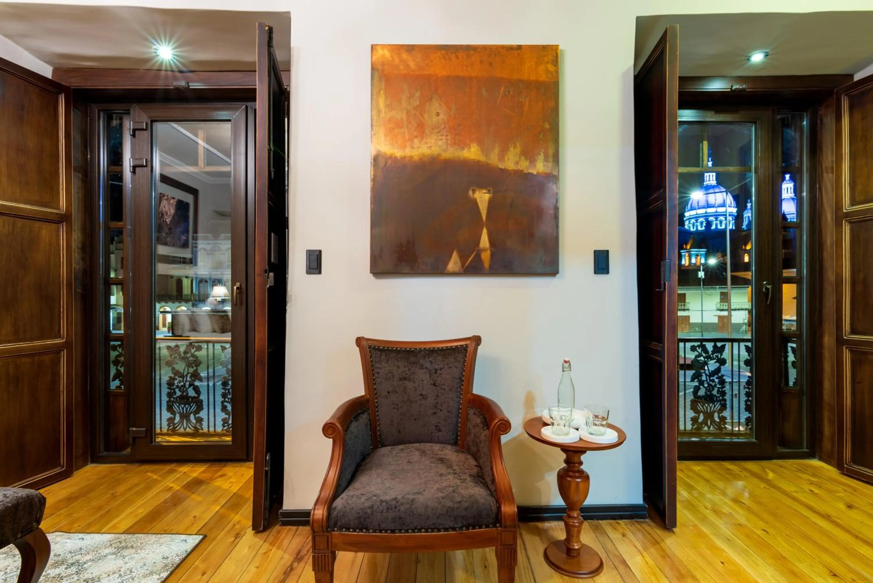 Living room in Hotel La Cofradía Pub-House