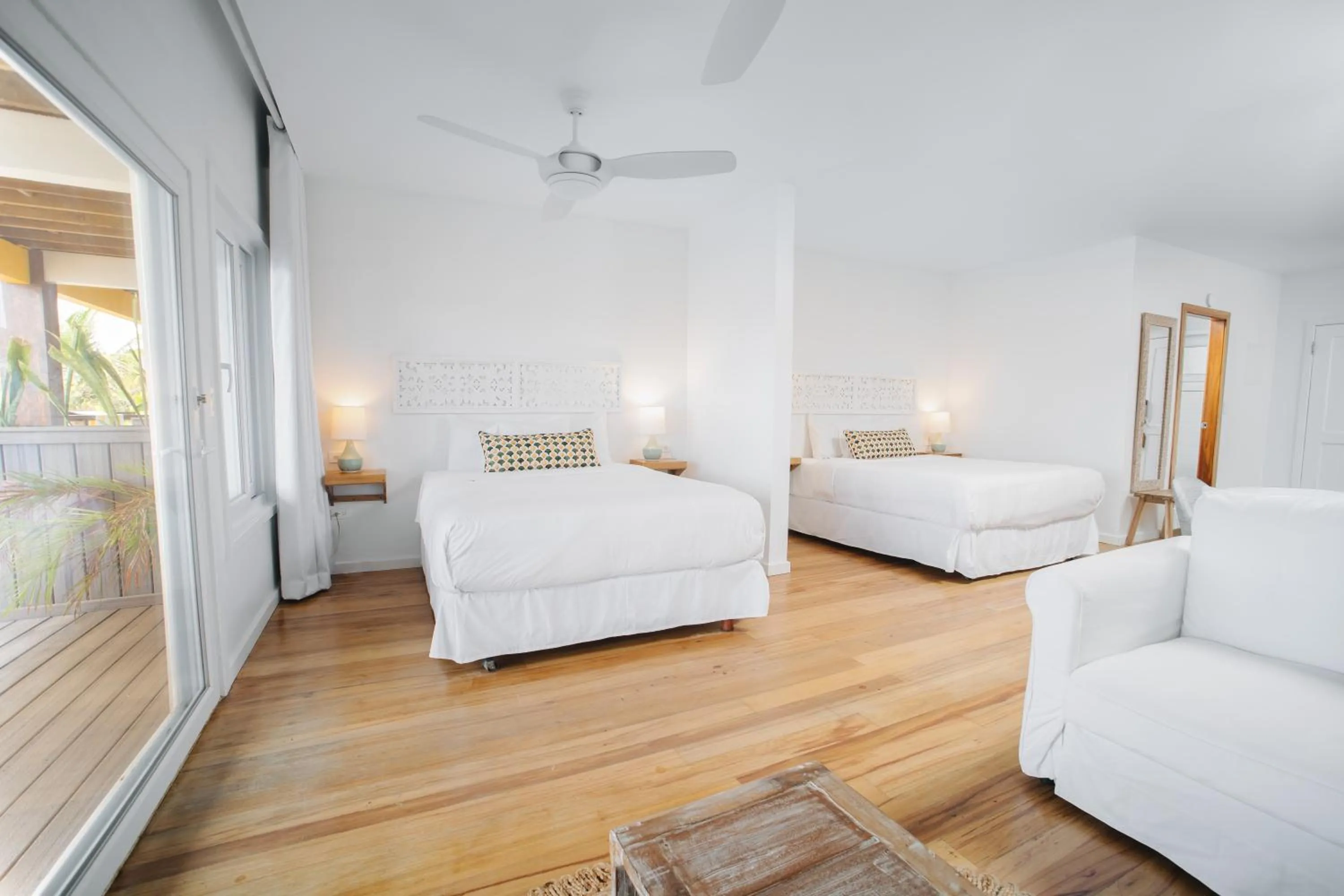 Bedroom, Bed in The Beach House Boutique Hotel