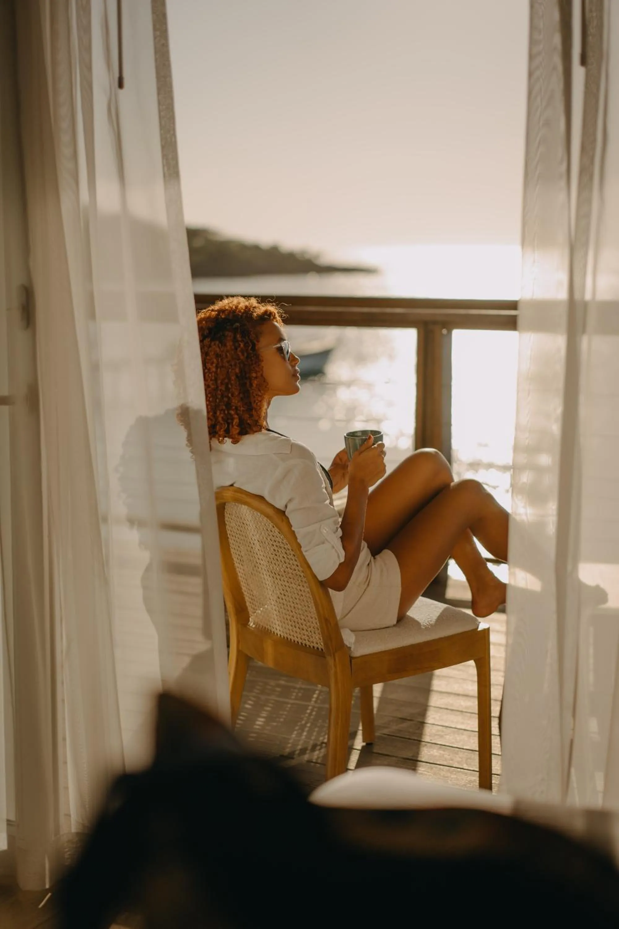 Balcony/Terrace in The Beach House Boutique Hotel