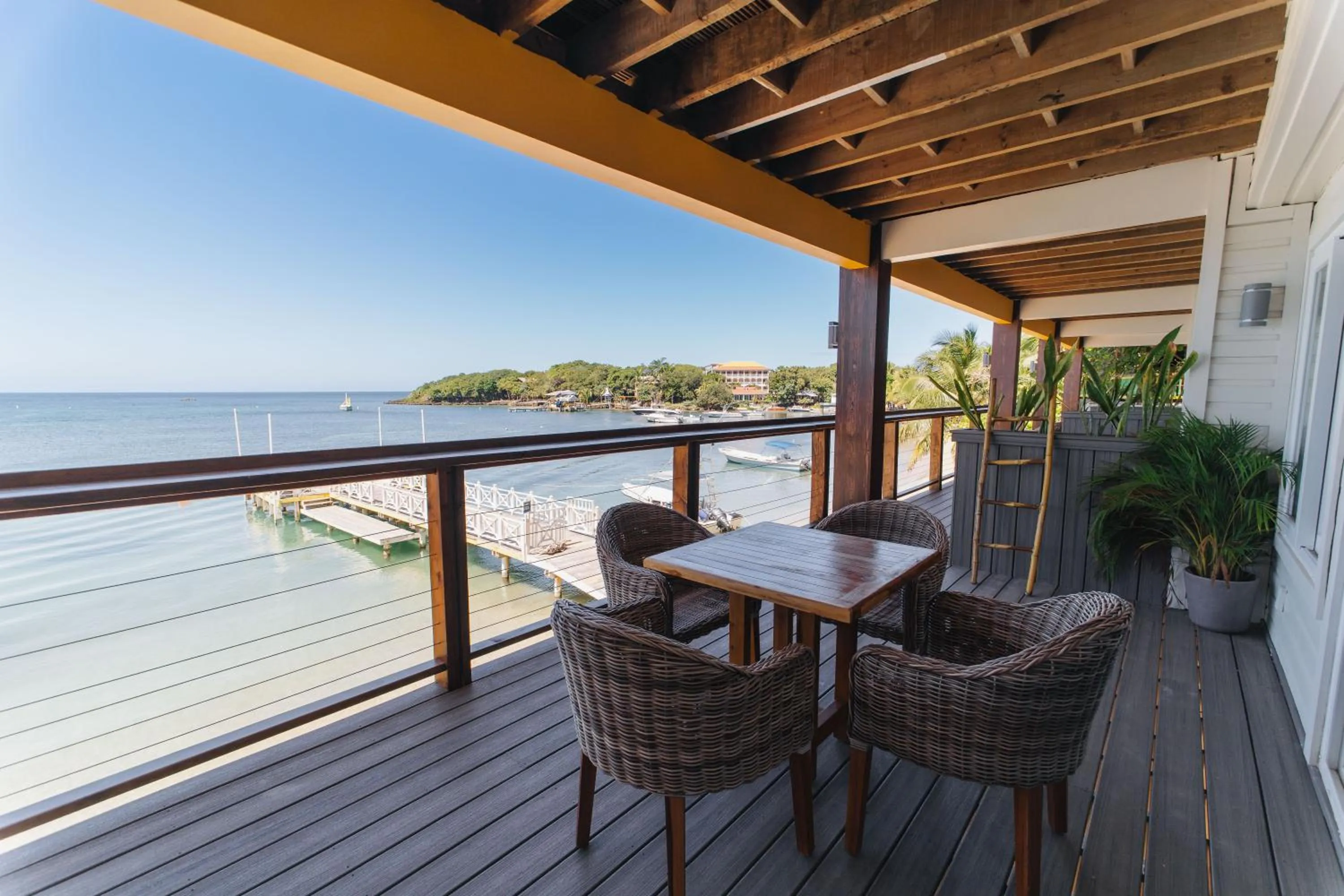 Patio in The Beach House Boutique Hotel