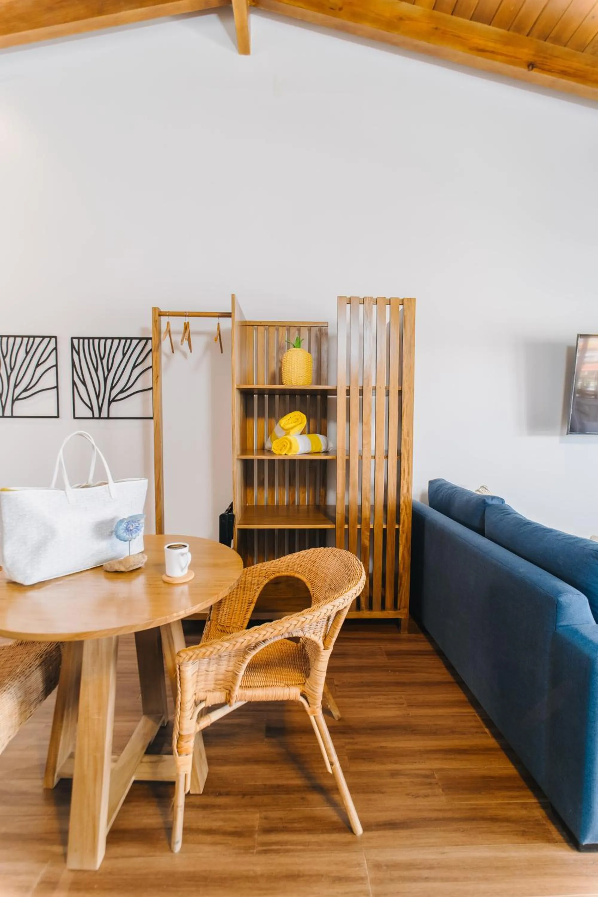 Seating area in The Beach House Boutique Hotel