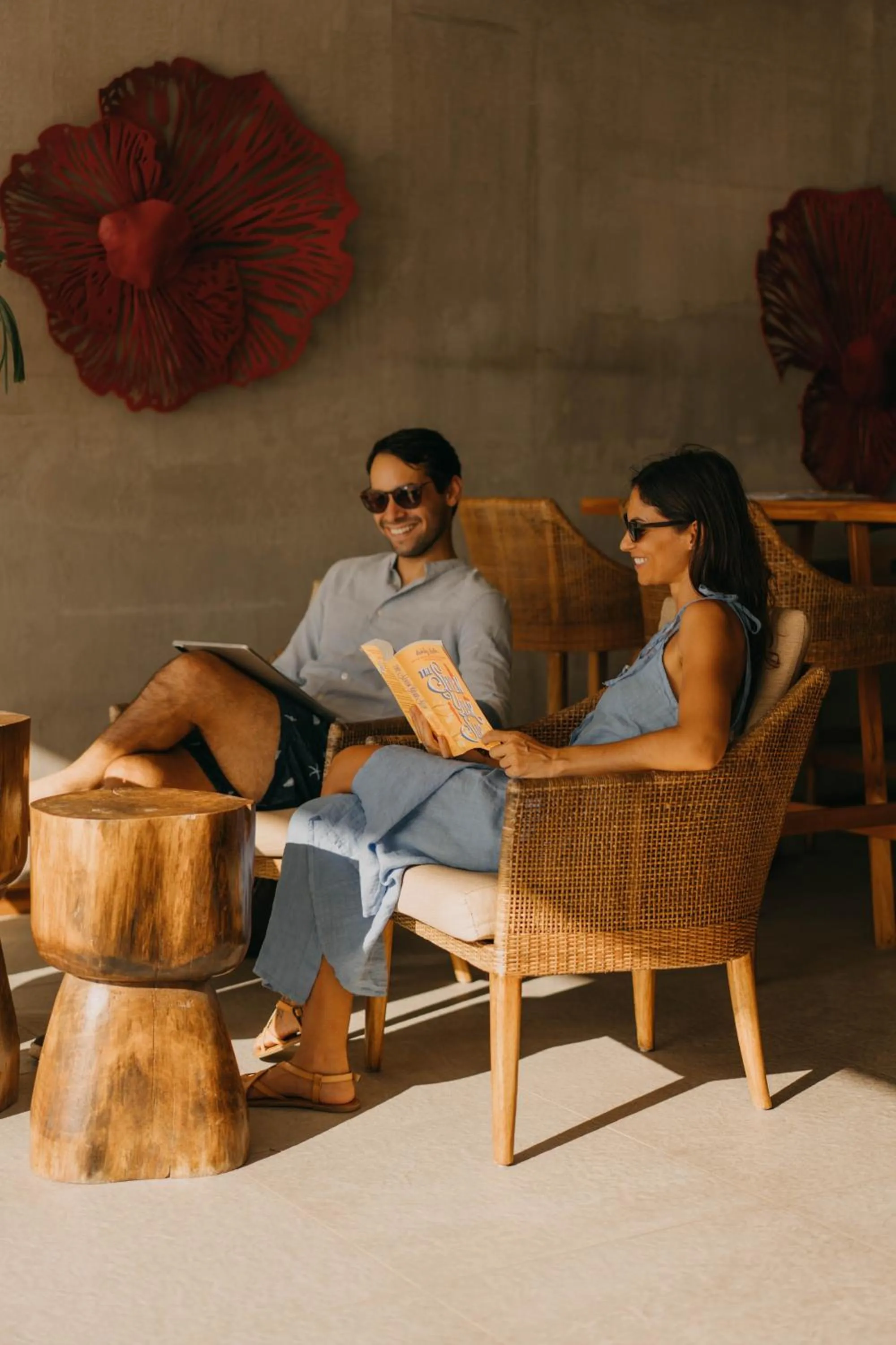 Lobby or reception in The Beach House Boutique Hotel