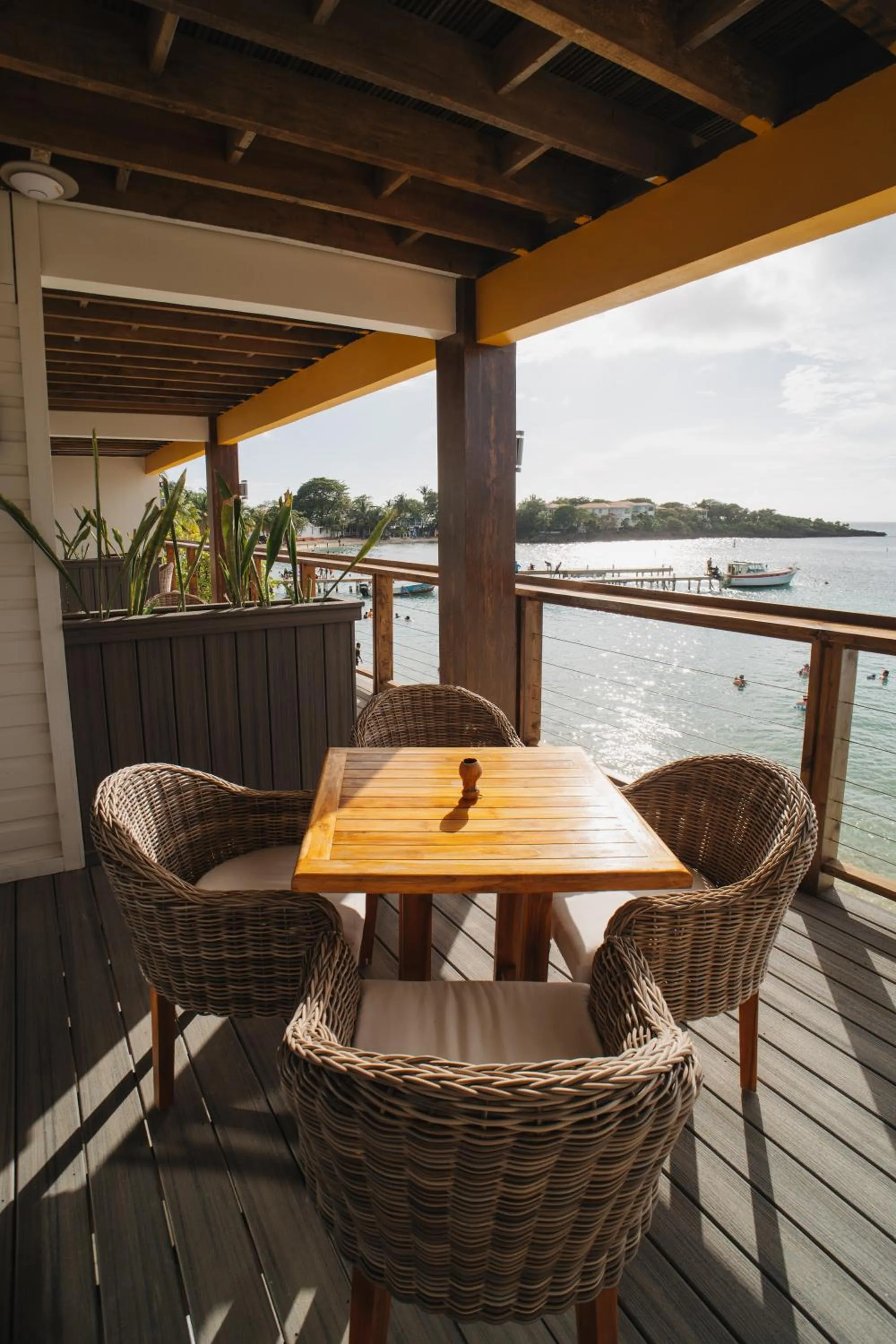 Patio in The Beach House Boutique Hotel