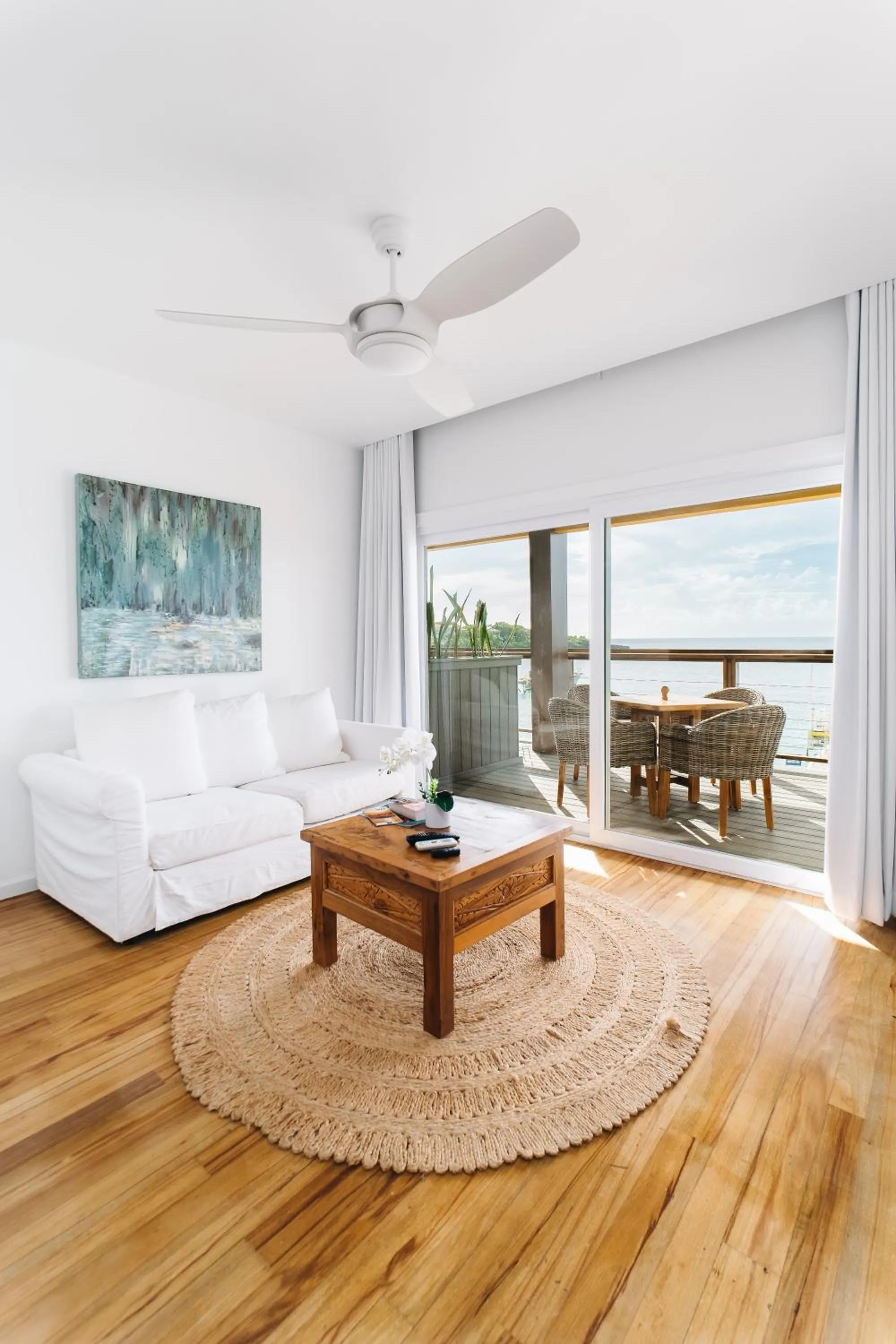 Living room in The Beach House Boutique Hotel