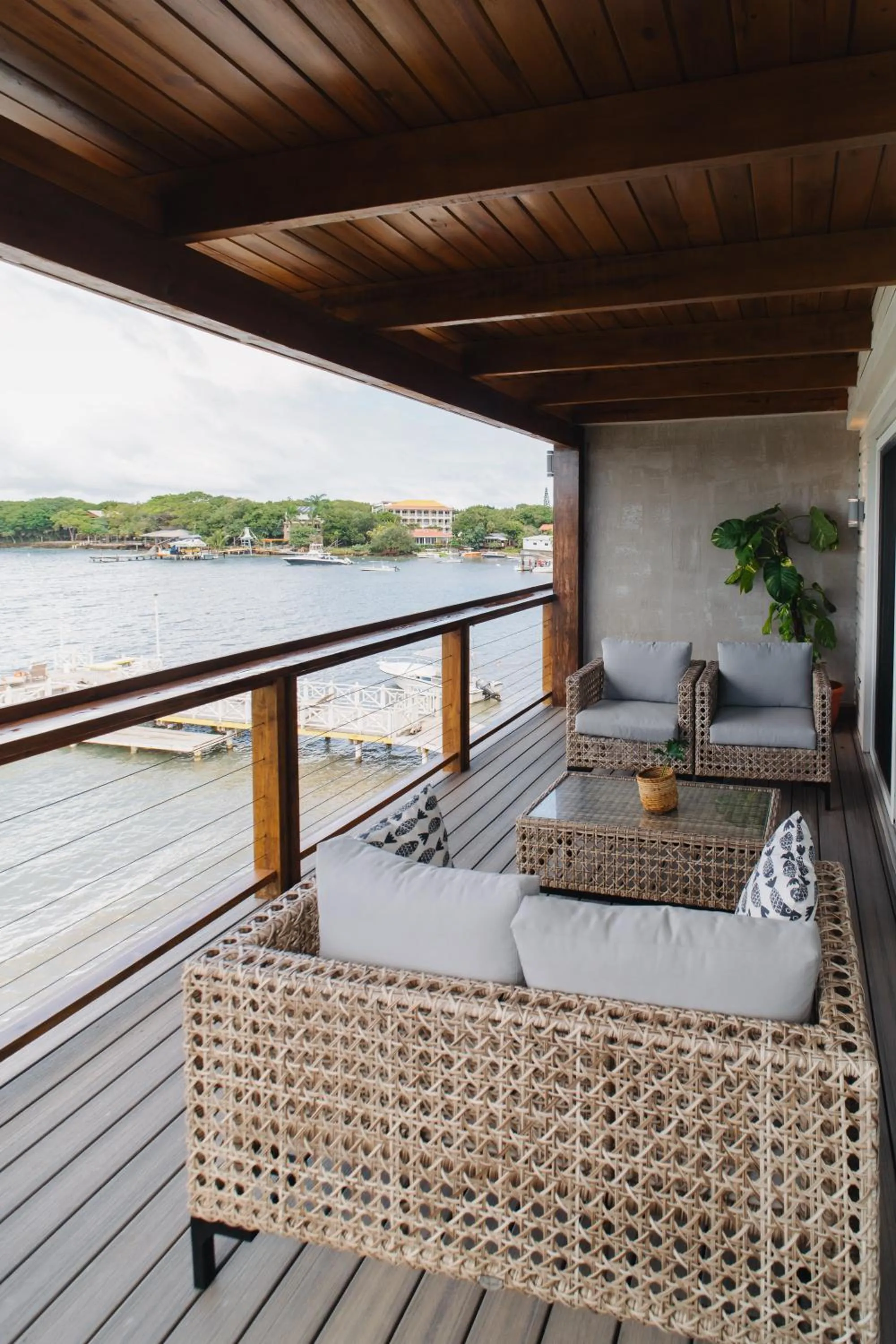 Patio in The Beach House Boutique Hotel