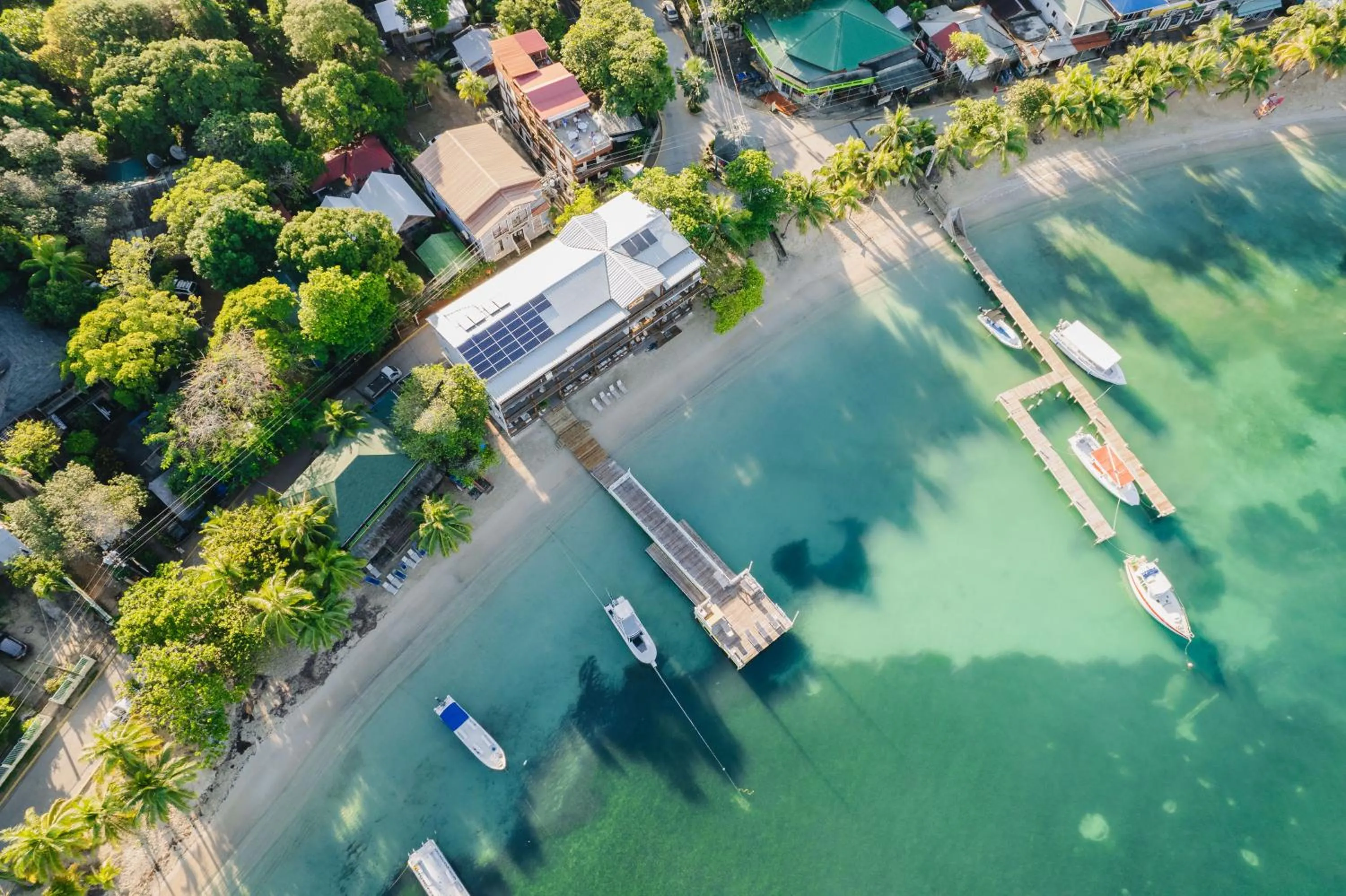 Bird's eye view in The Beach House Boutique Hotel