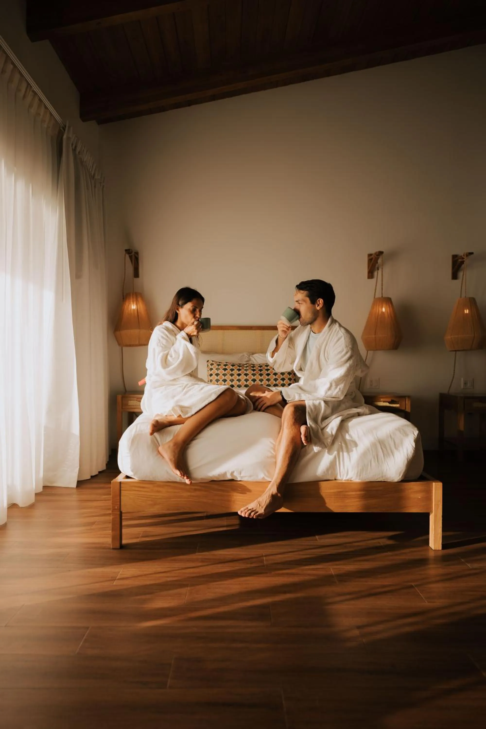 Bedroom, Bed in The Beach House Boutique Hotel