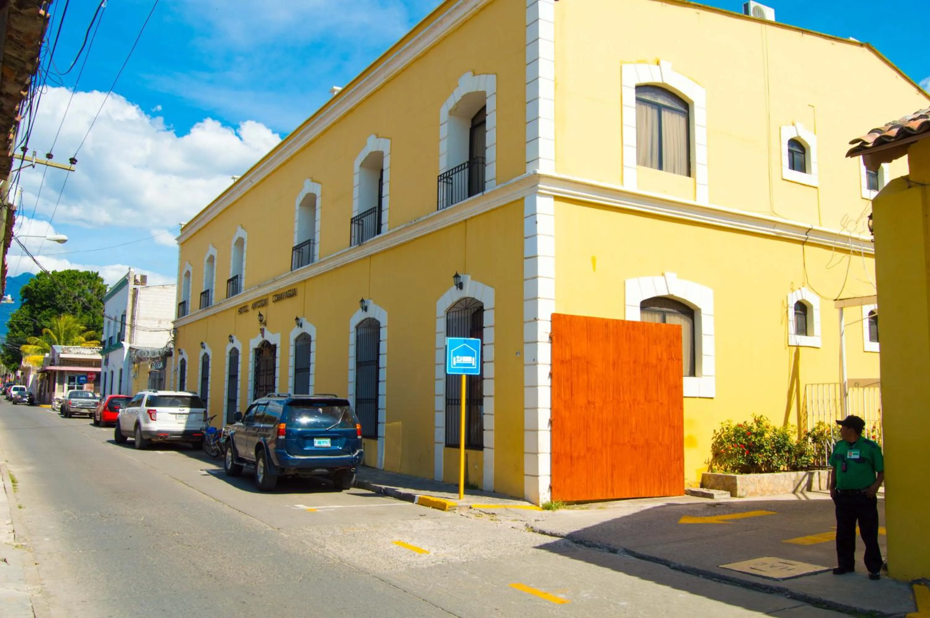 Facade/entrance in Hotel Antigua Comayagua