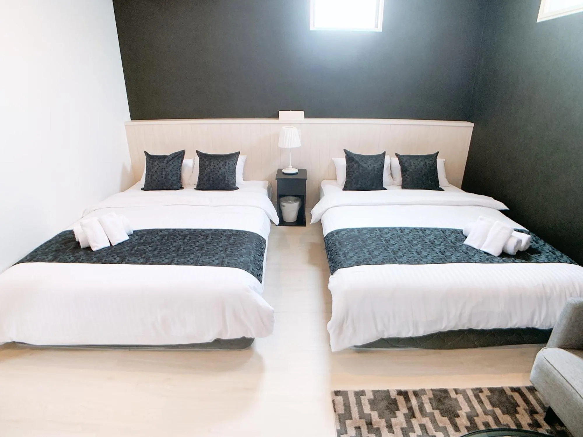 Bed in Bar & Hotel Colors MIYAJIMA