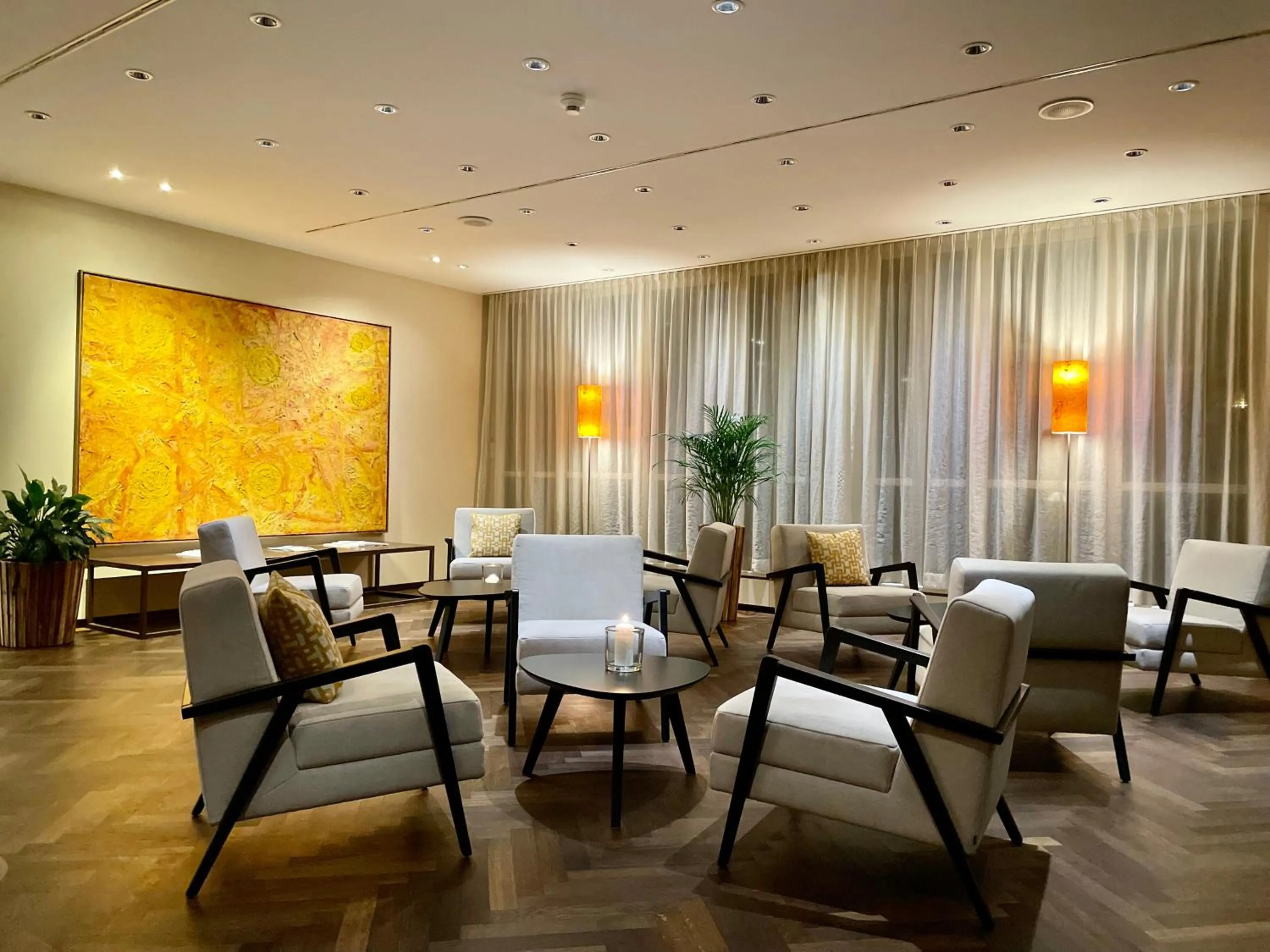 Lobby or reception in Hotel Krone