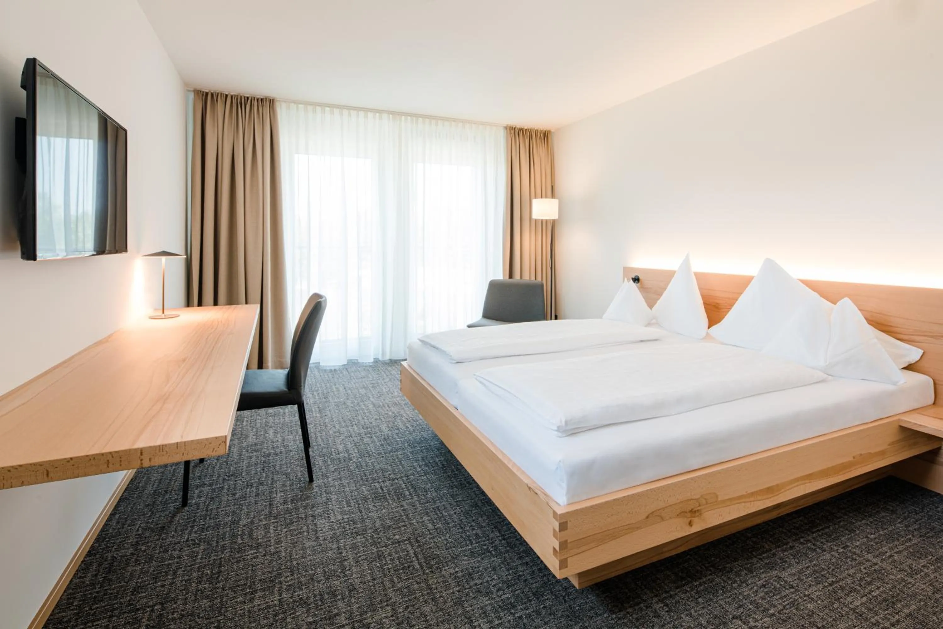 Photo of the whole room, Bed in Hotel Krone