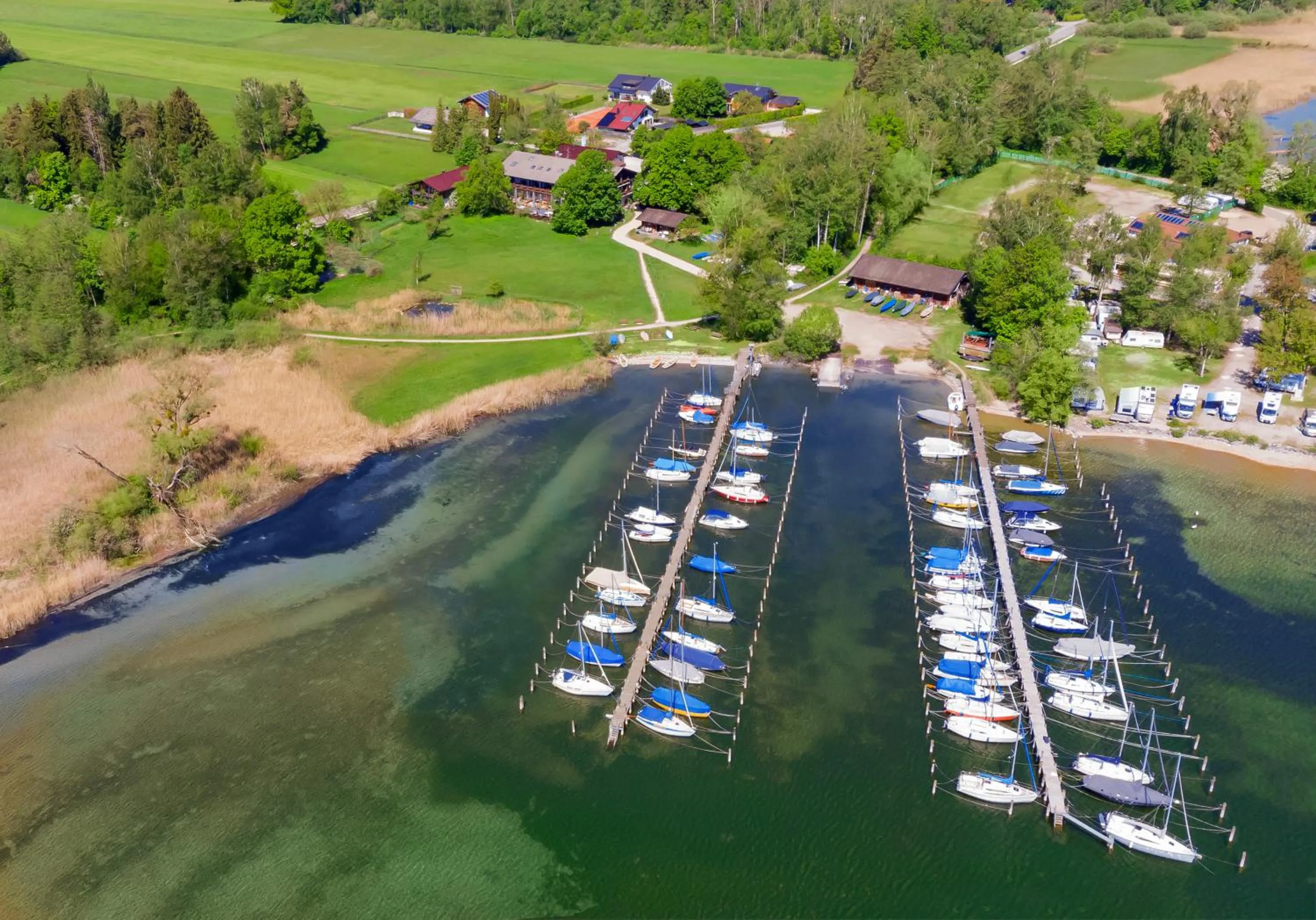 Natural landscape in Zum Fischer am See ***S