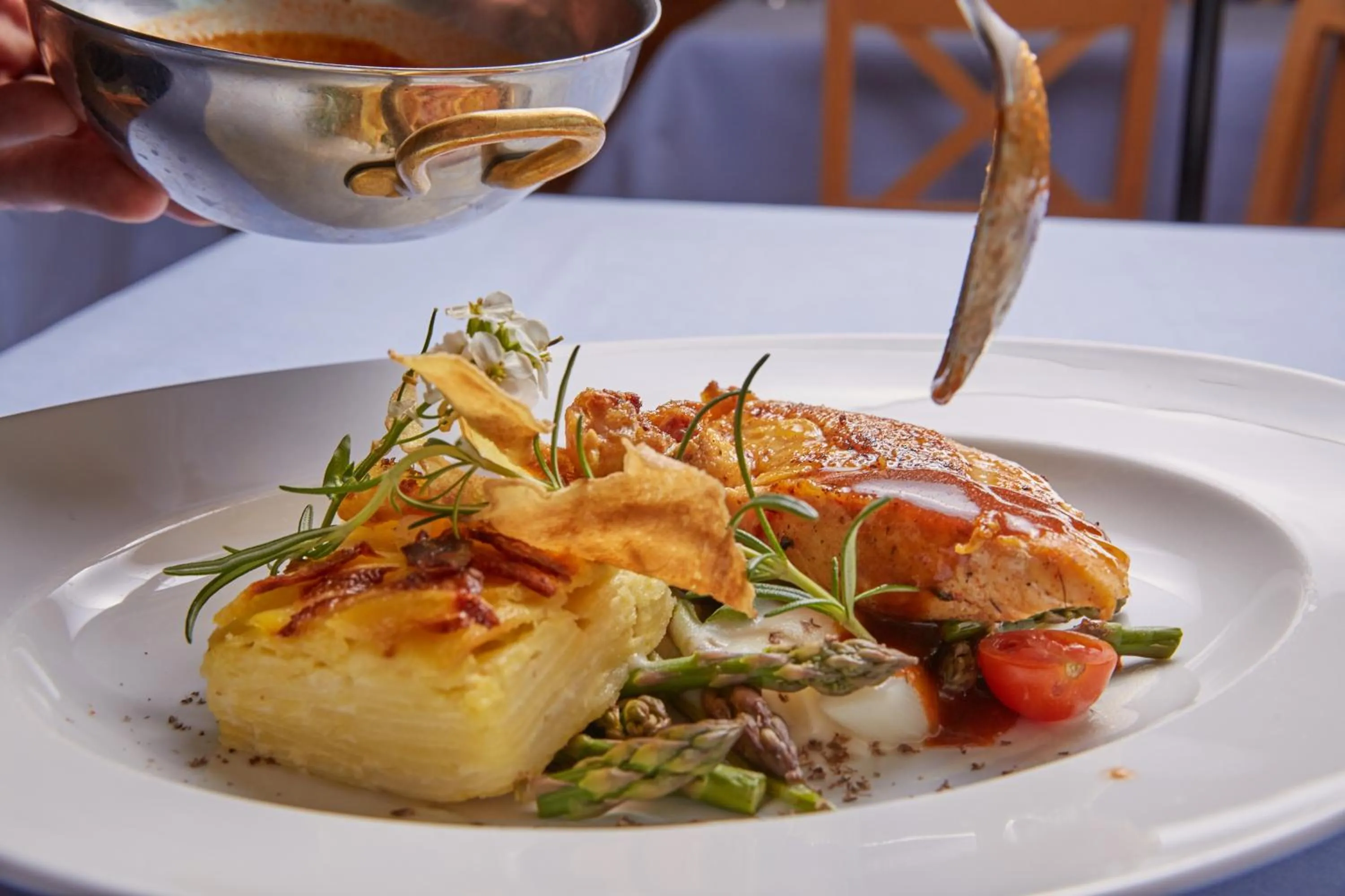 Restaurant/places to eat in Zum Fischer am See ***S