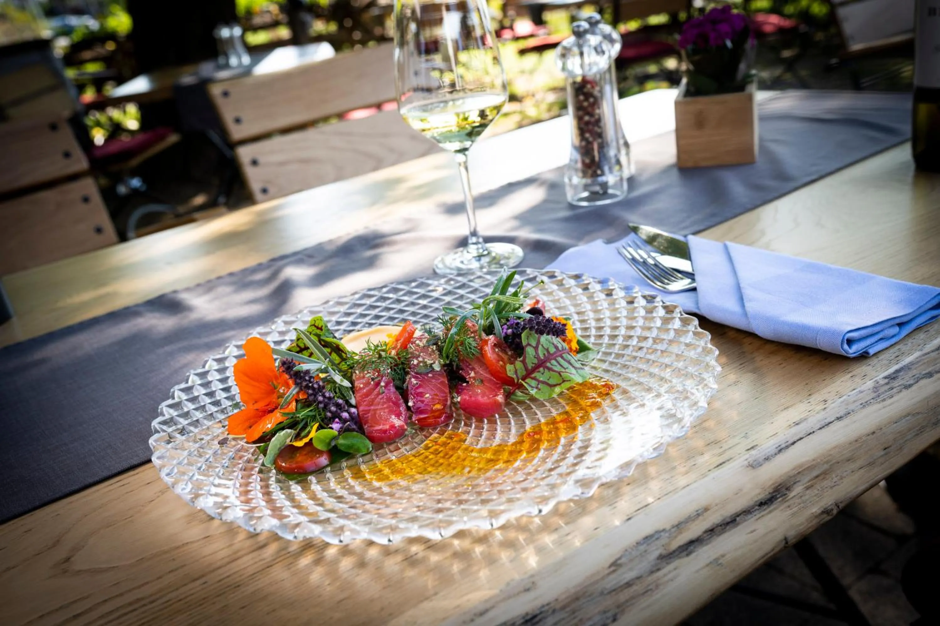Lunch in Zum Fischer am See ***S