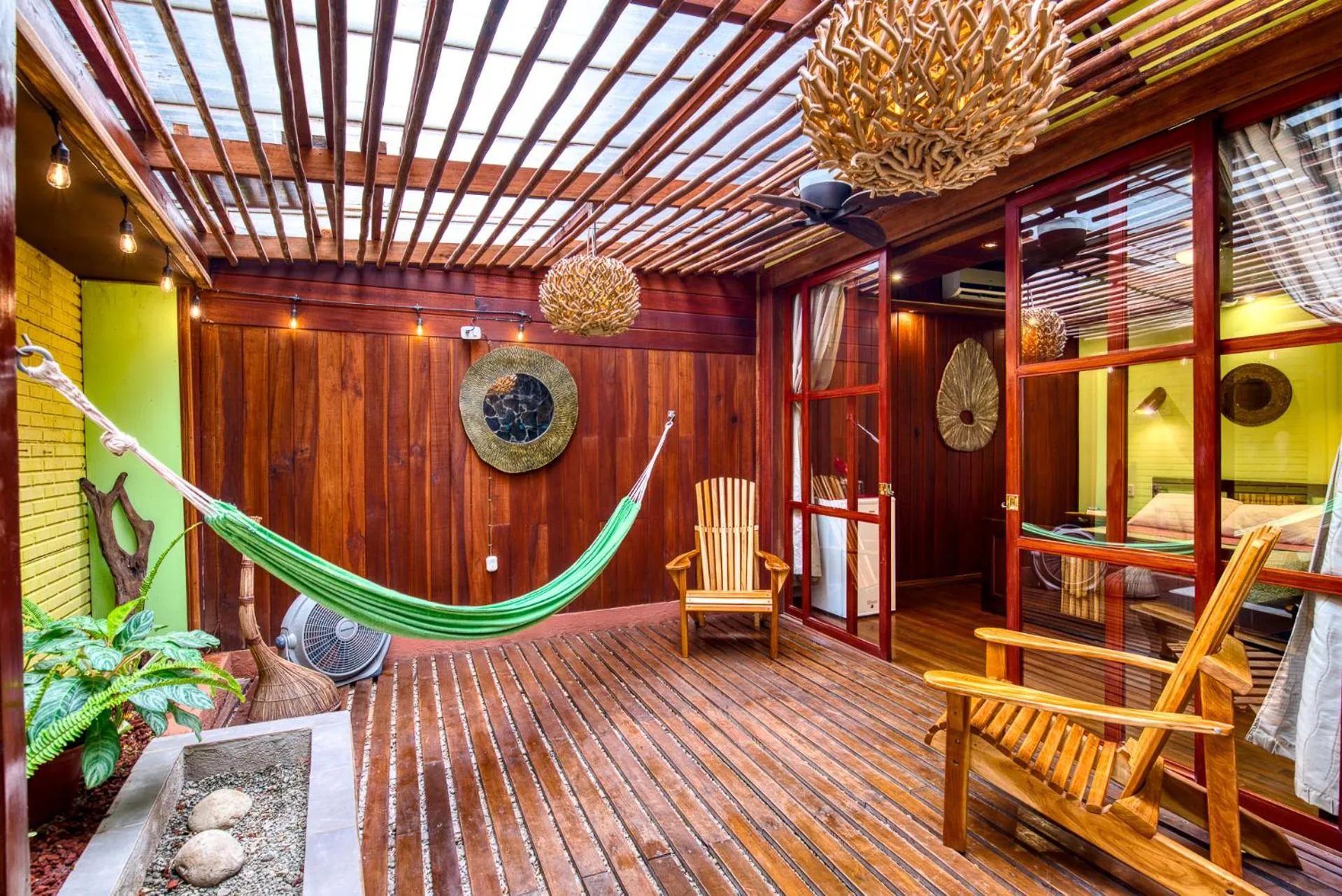 Patio in Hotel Banana Azul - Adults Only