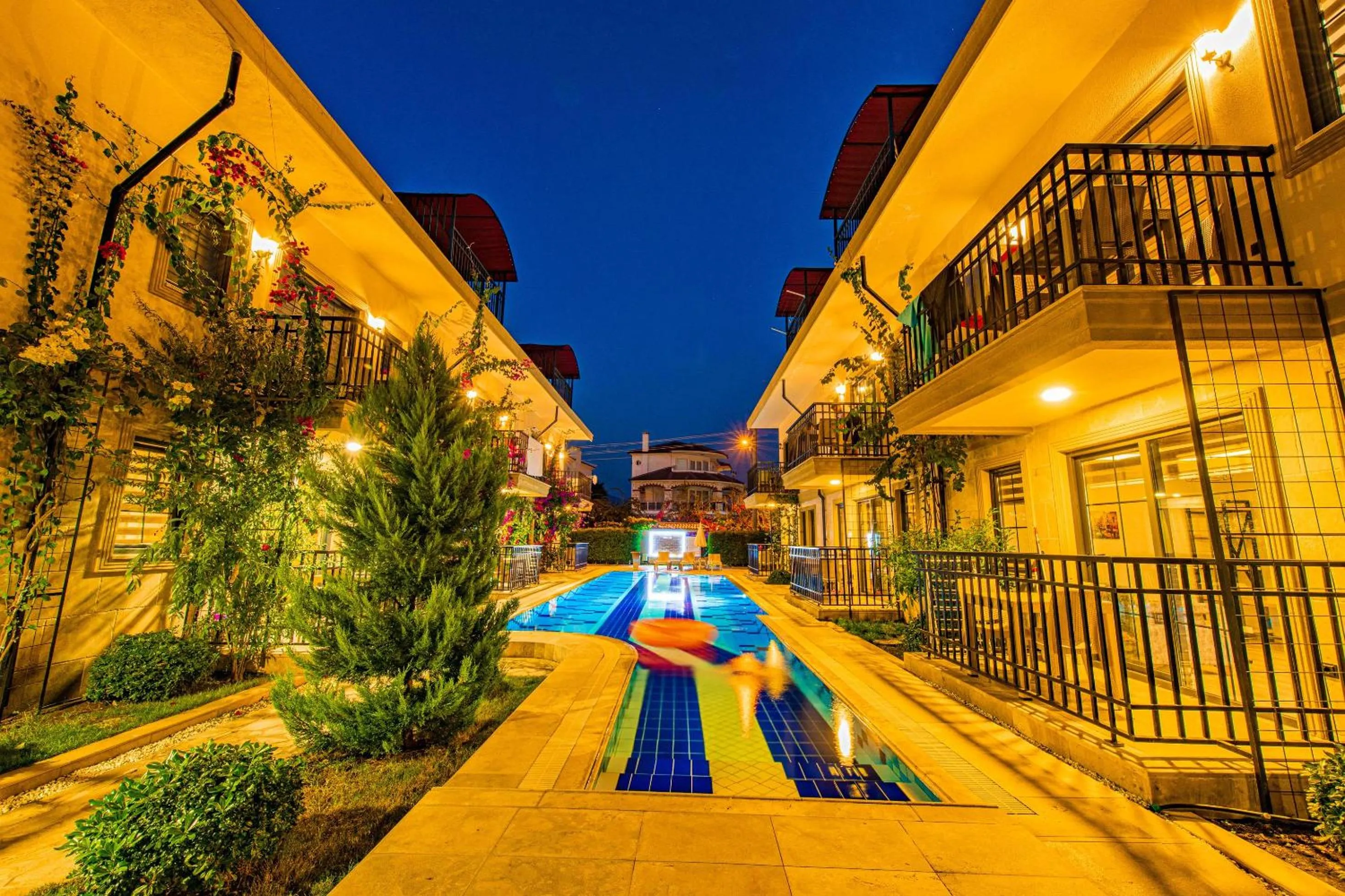 Property building in Yaşam Park Apart Hotel - Fethiye Calis Beach