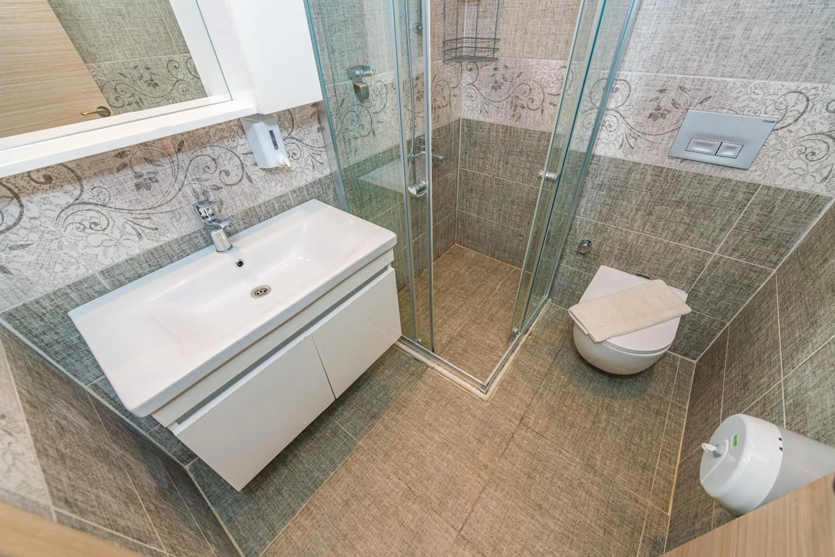 Bathroom in Yaşam Park Apart Hotel - Fethiye Calis Beach