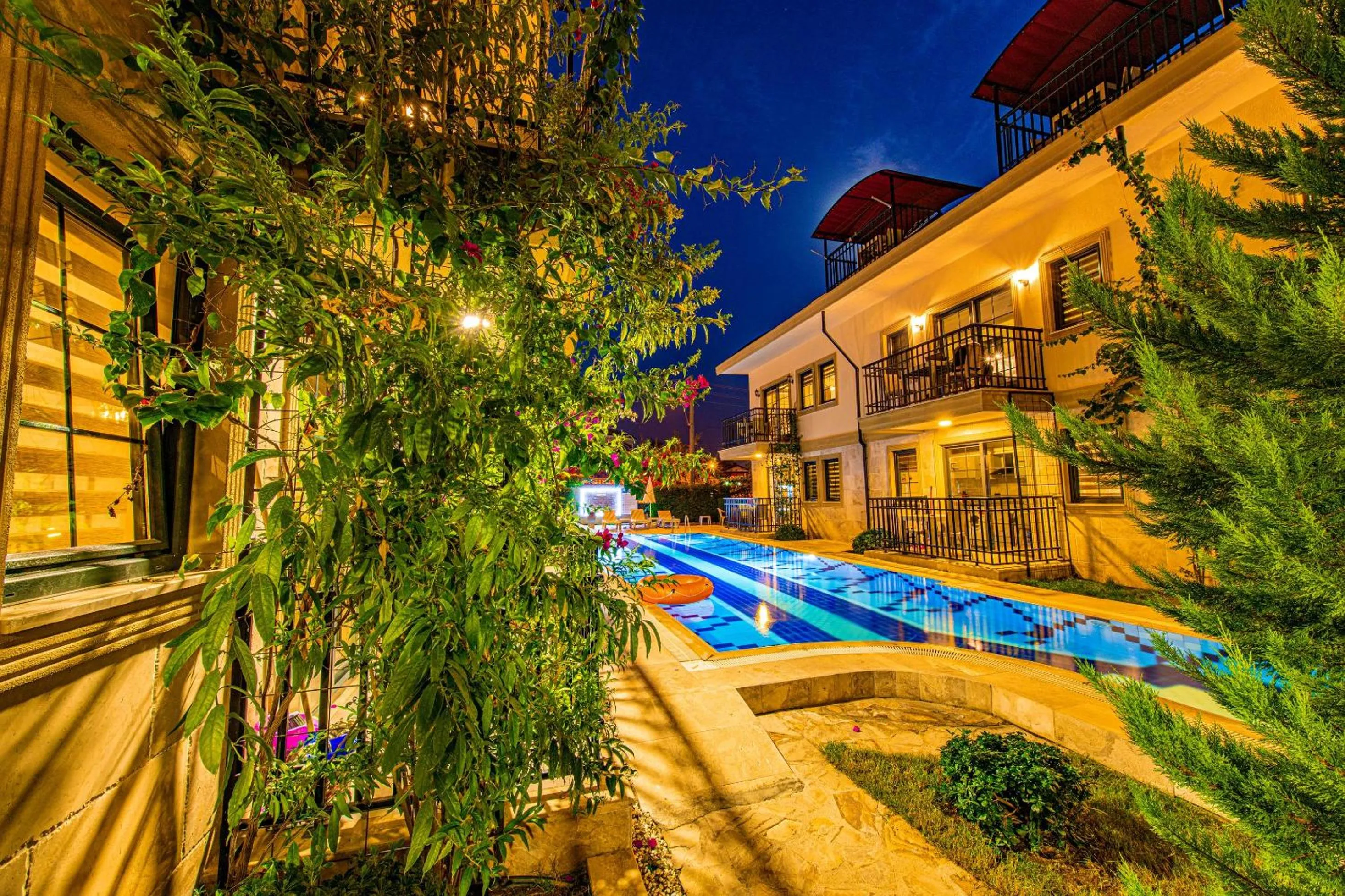 Property building in Yaşam Park Apart Hotel - Fethiye Calis Beach