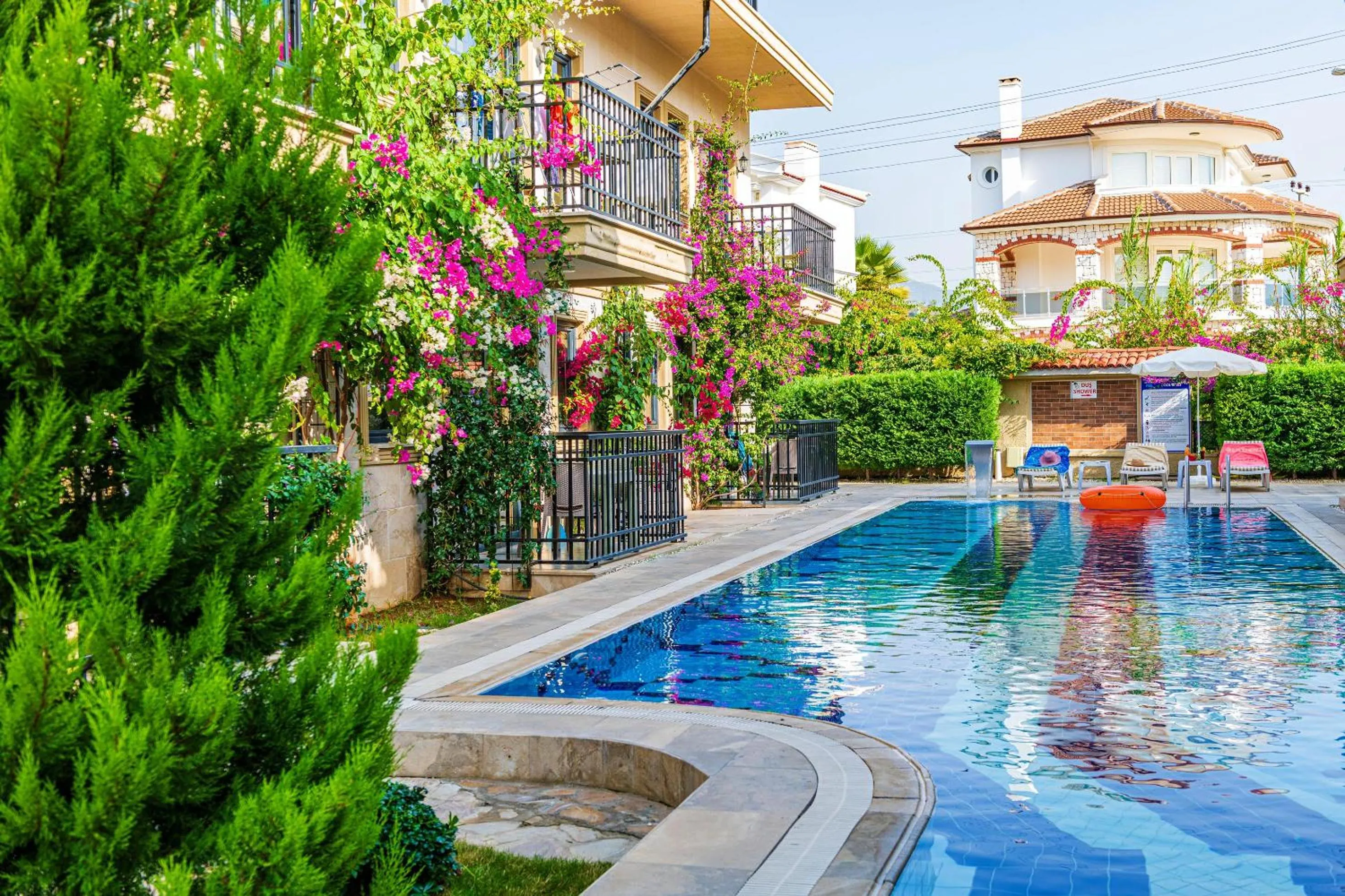 Property building in Yaşam Park Apart Hotel - Fethiye Calis Beach