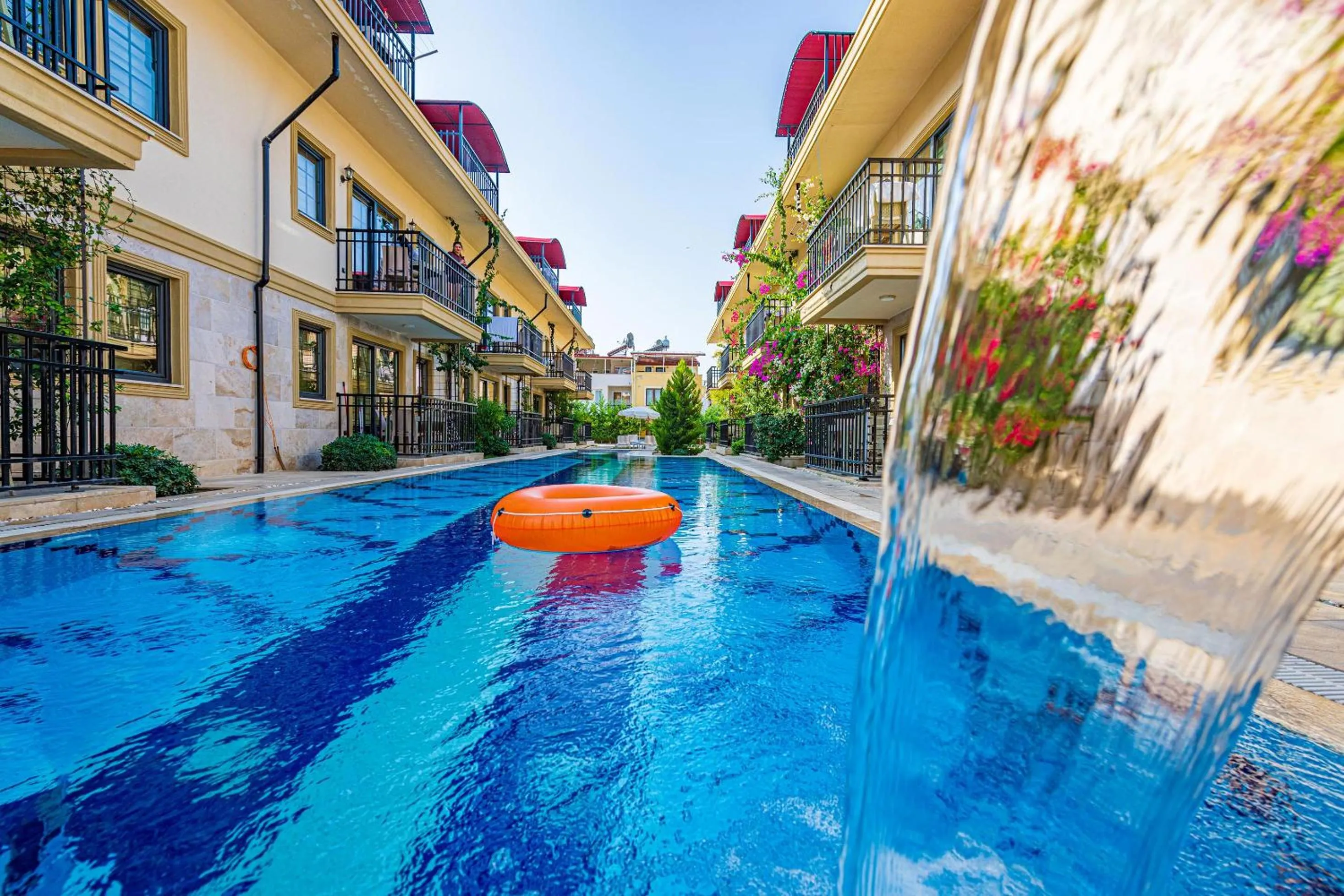 Swimming pool in Yaşam Park Apart Hotel - Fethiye Calis Beach