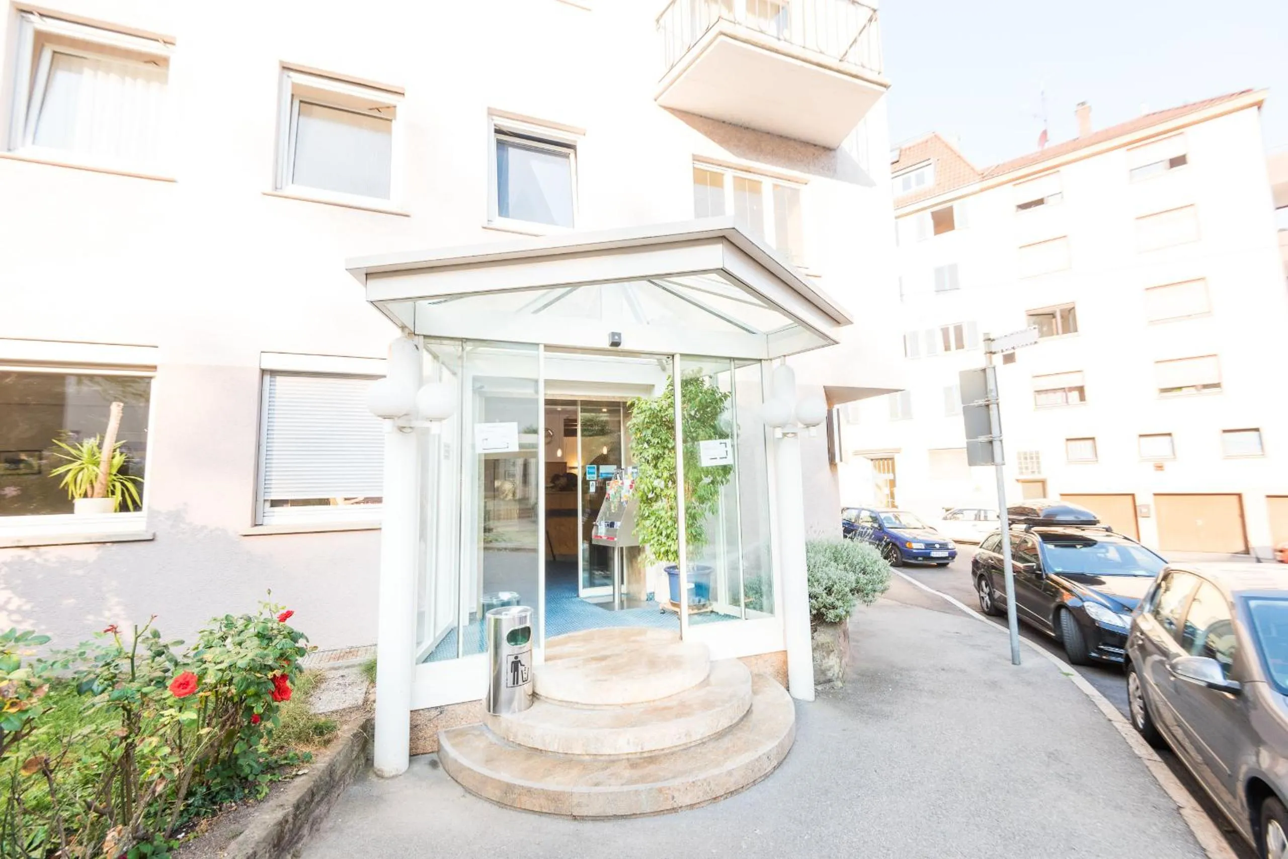 Facade/entrance in Hotel am Friedensplatz