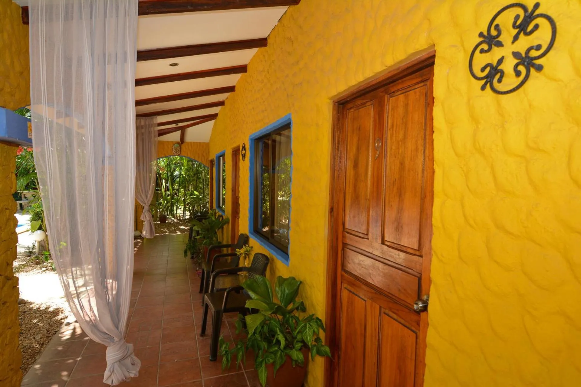 Patio in Conchal Hotel