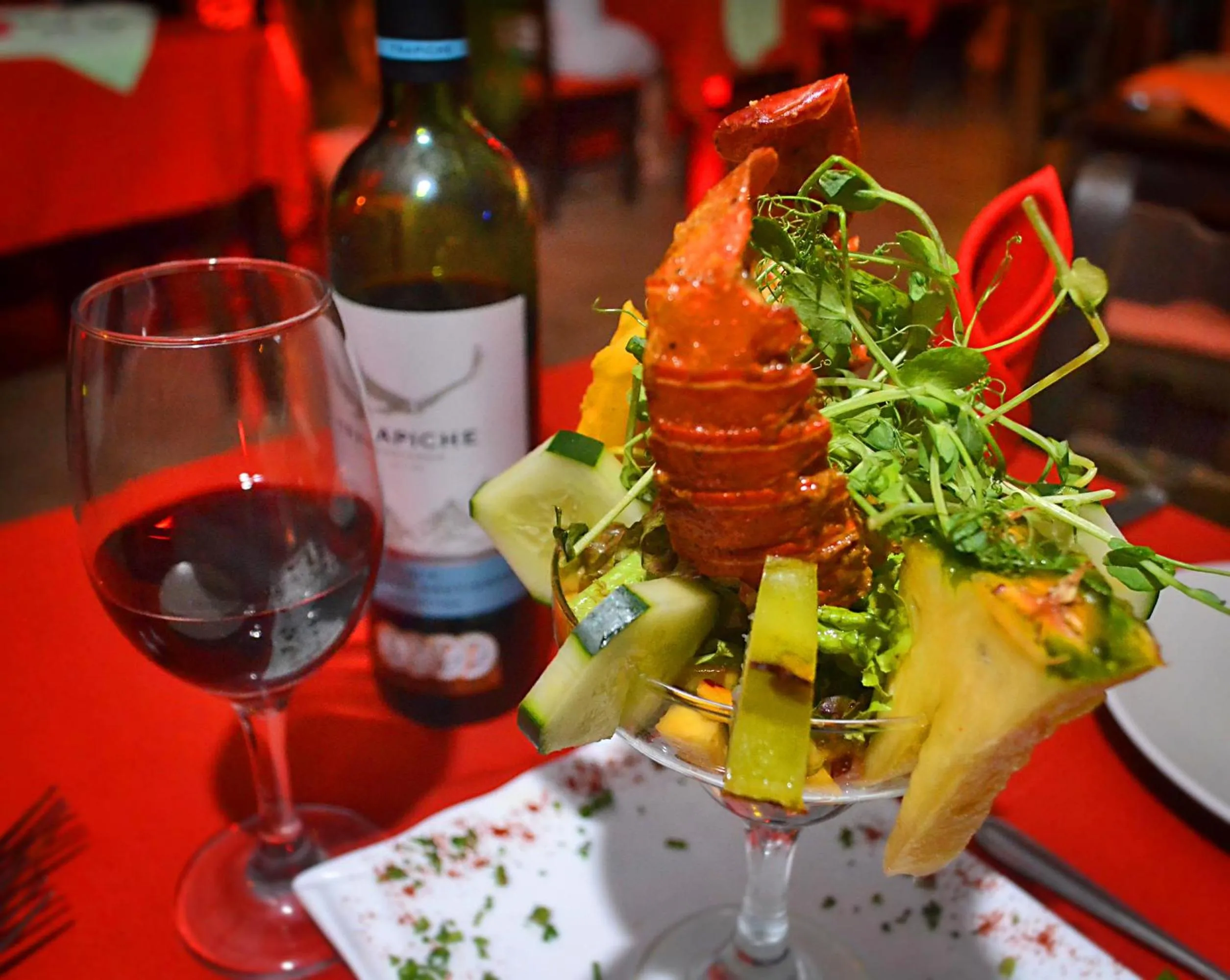 Dinner in Conchal Hotel