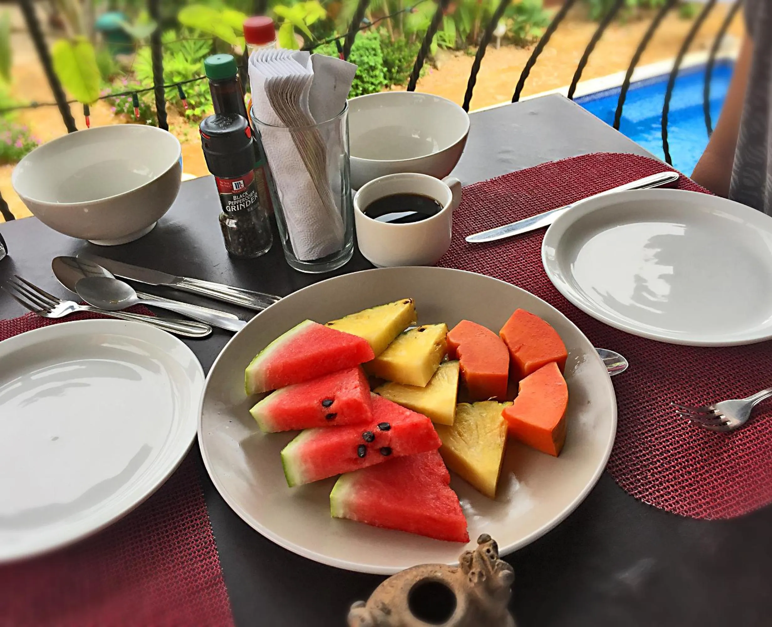 Meals in Conchal Hotel