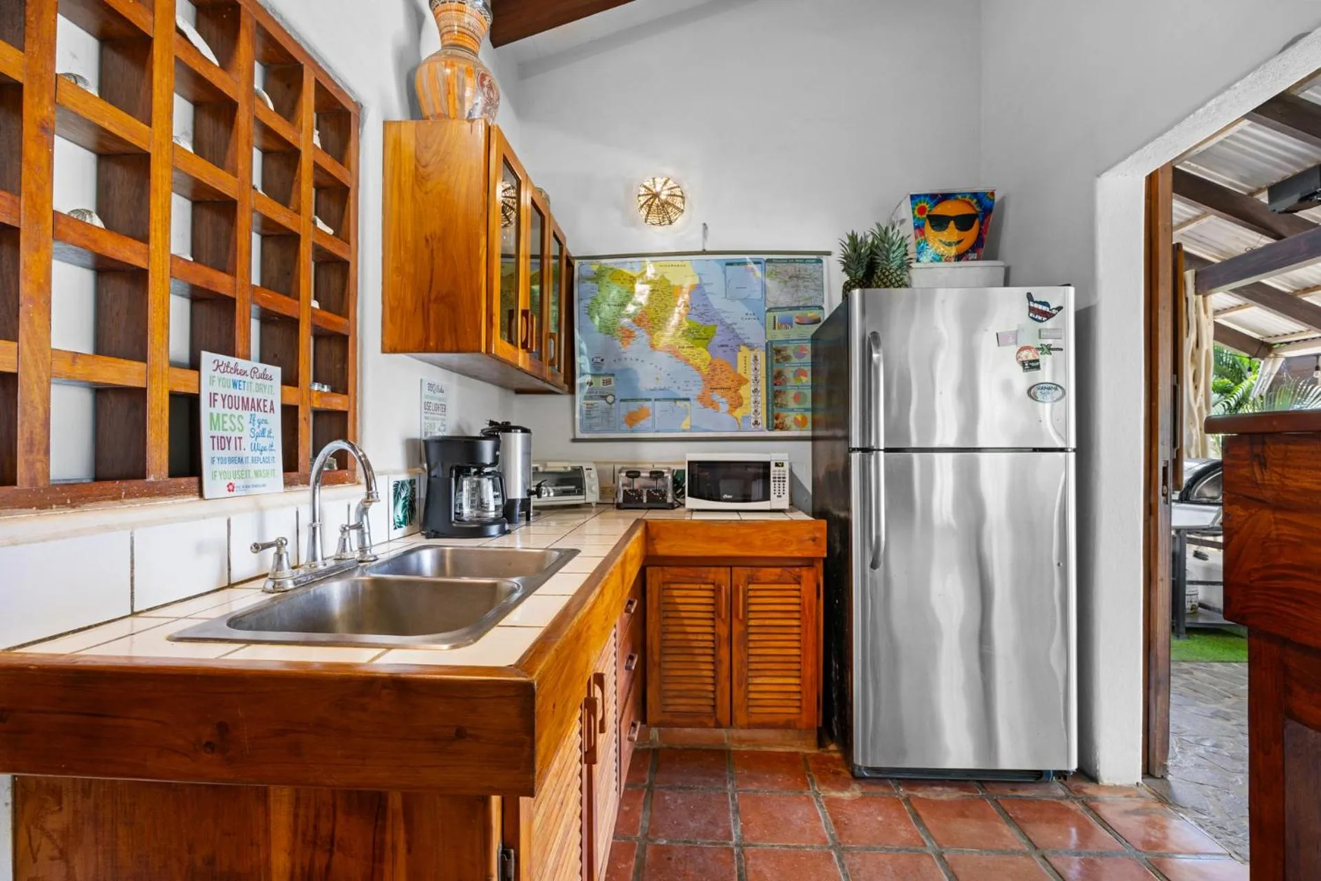 Kitchen or kitchenette in The Beach Bungalows Tamarindo- Adults Only