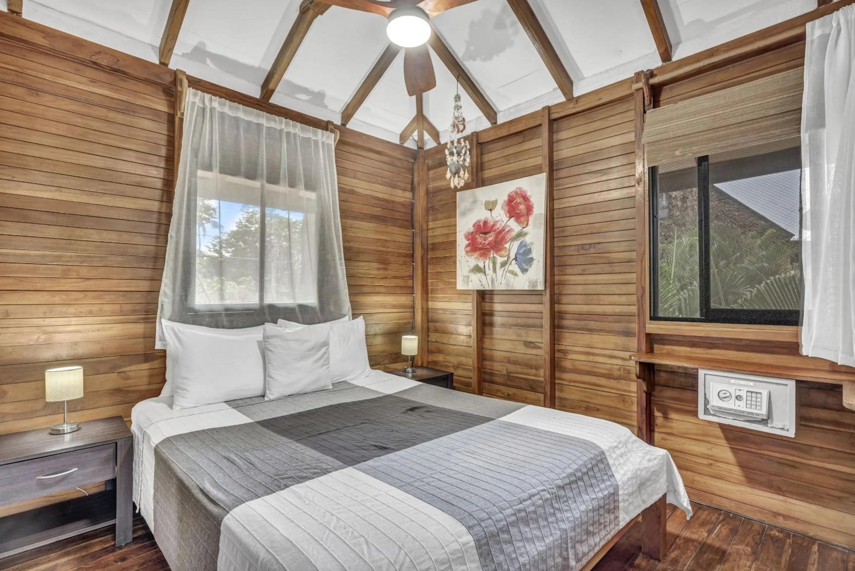 Bedroom, Bed in The Beach Bungalows Tamarindo- Adults Only