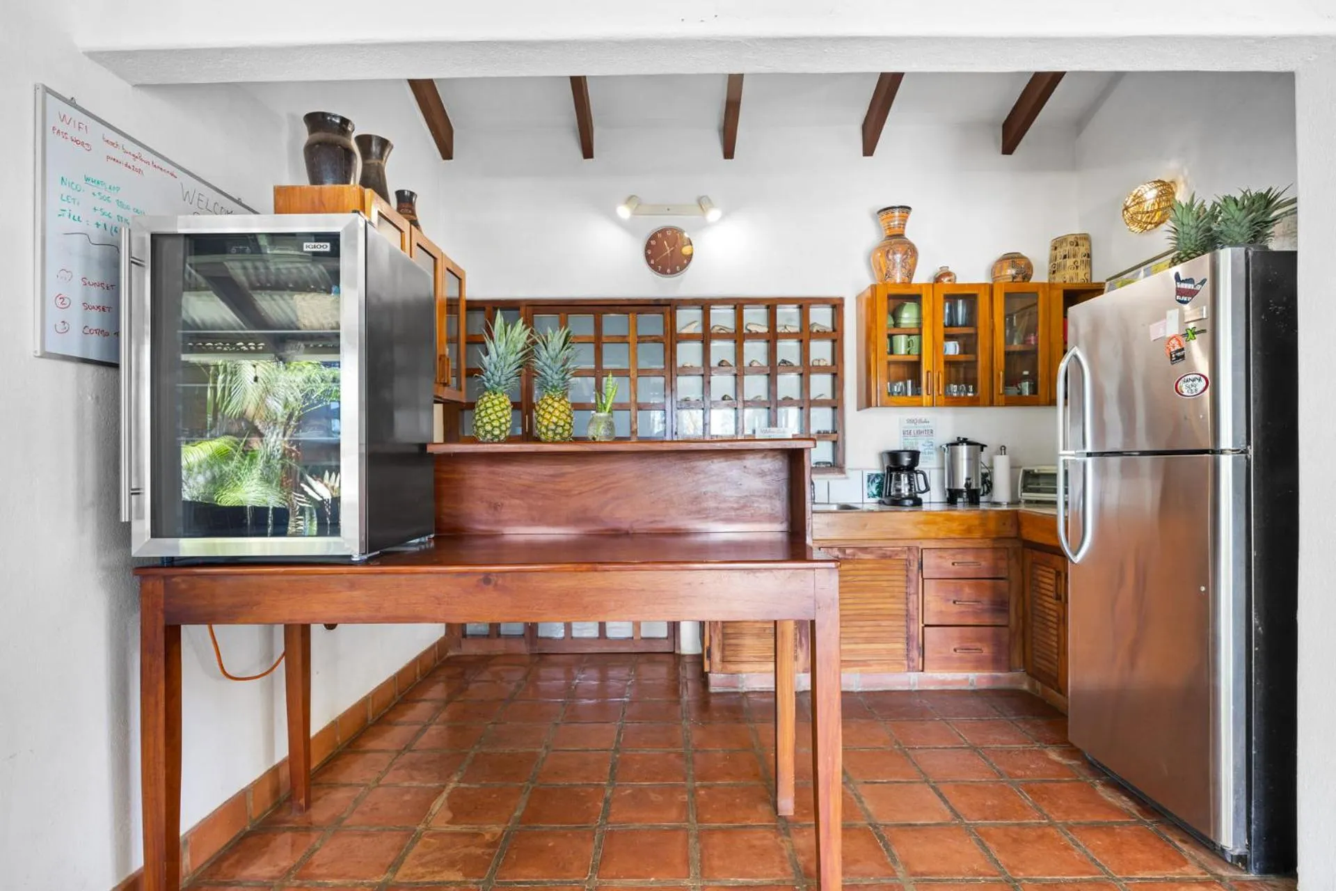 Kitchen or kitchenette in The Beach Bungalows Tamarindo- Adults Only