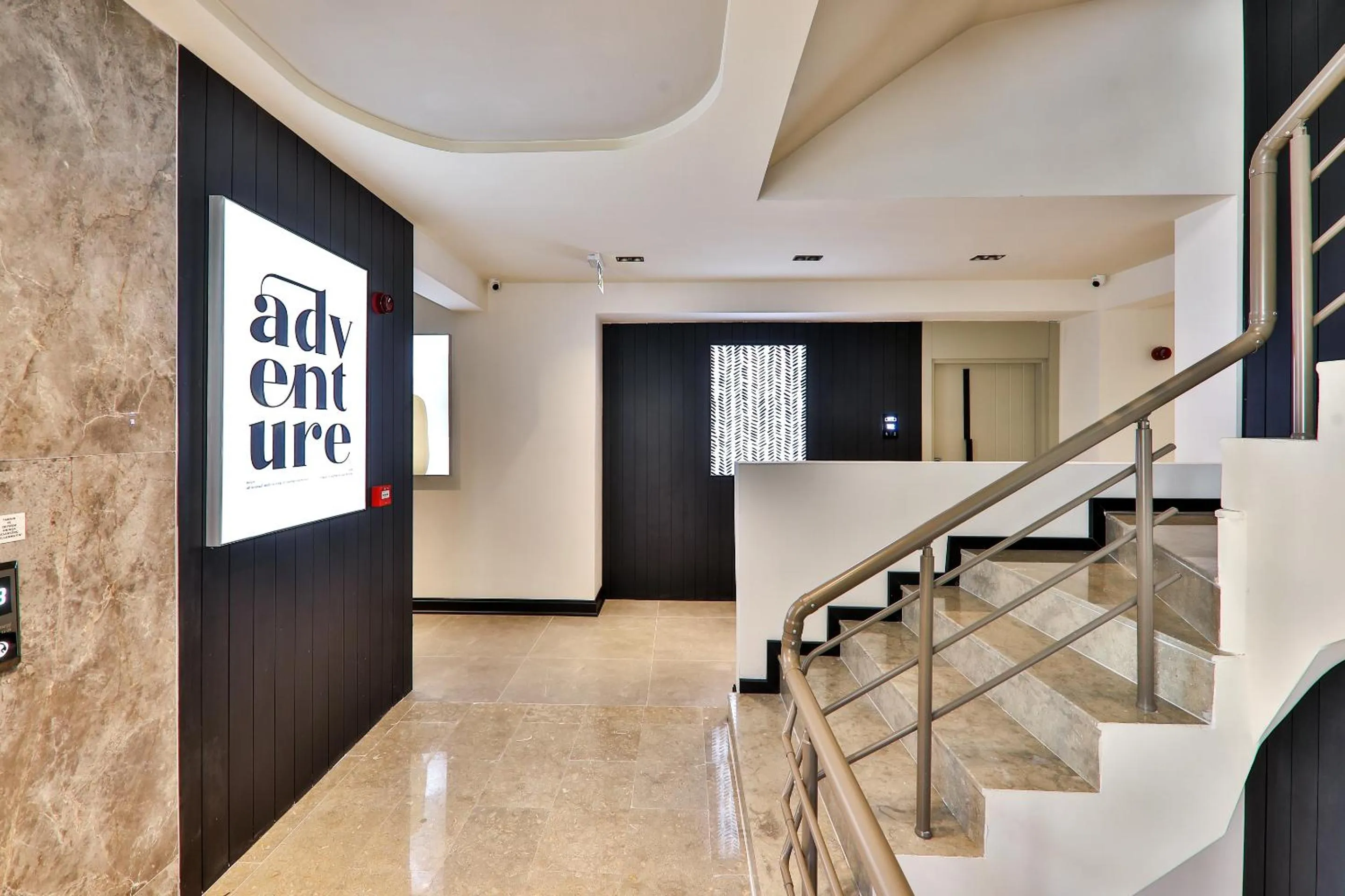 Floor plan in Luff Suites