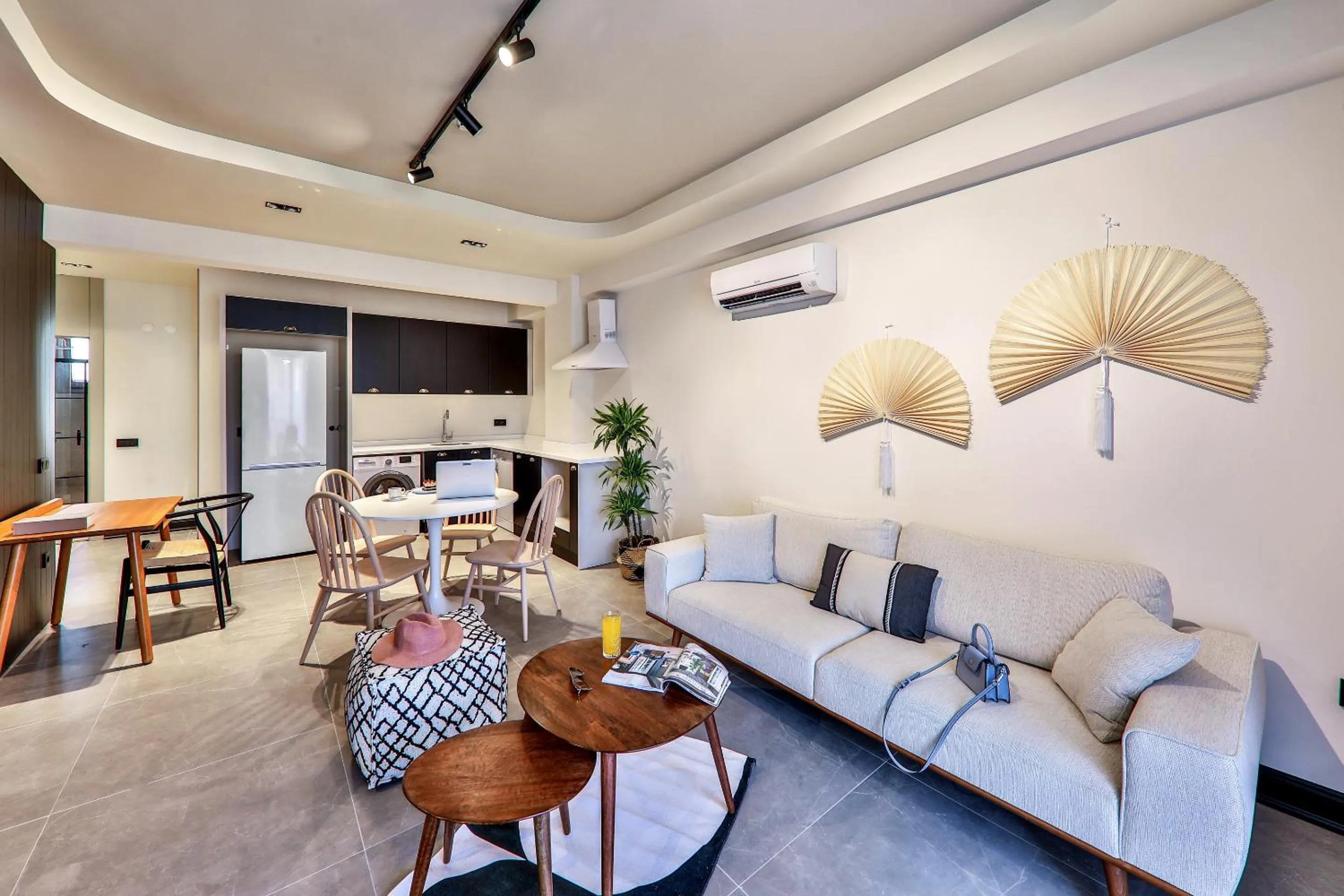 Living room in Luff Suites