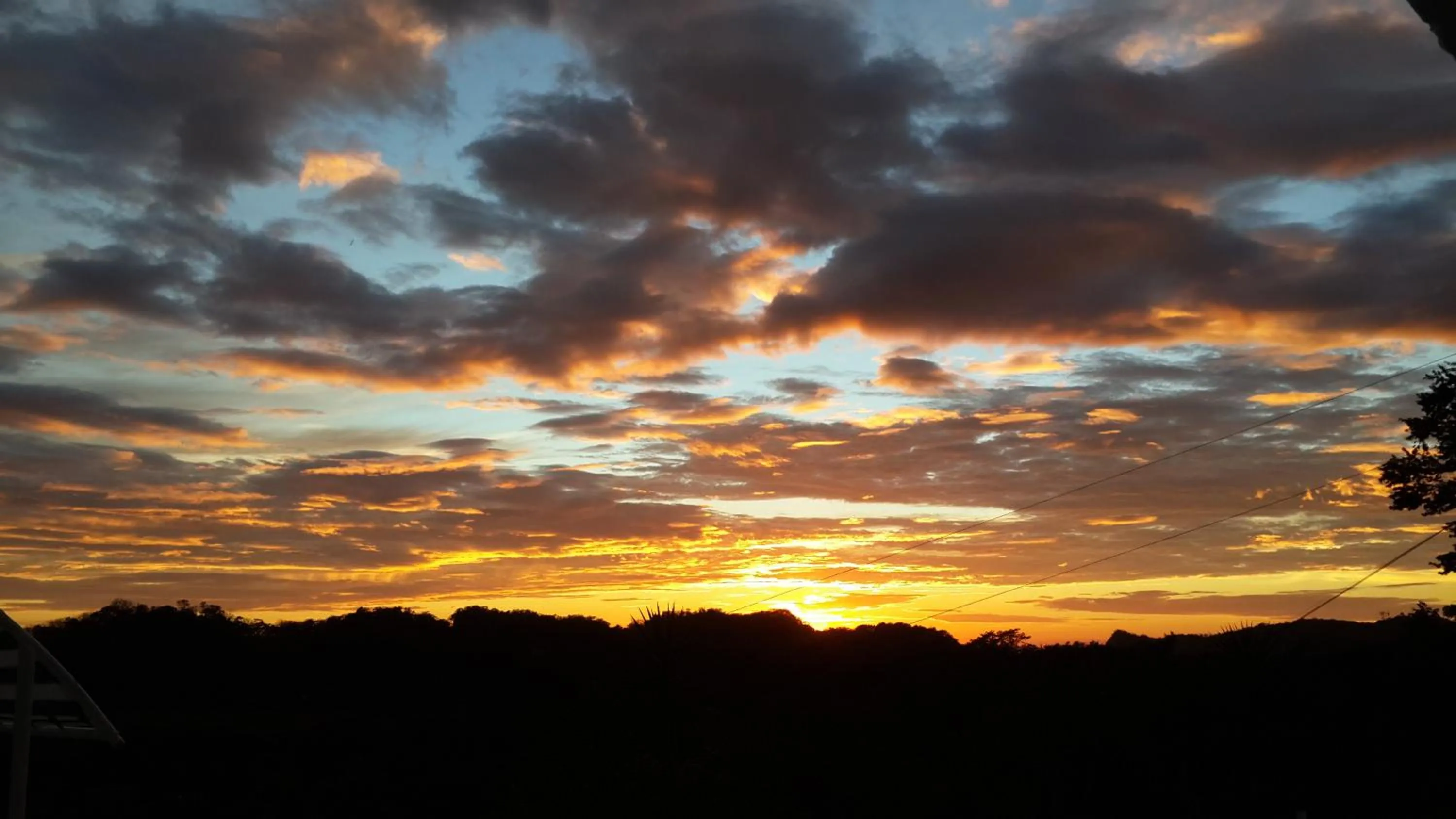 Sunset in Barracuda apartments