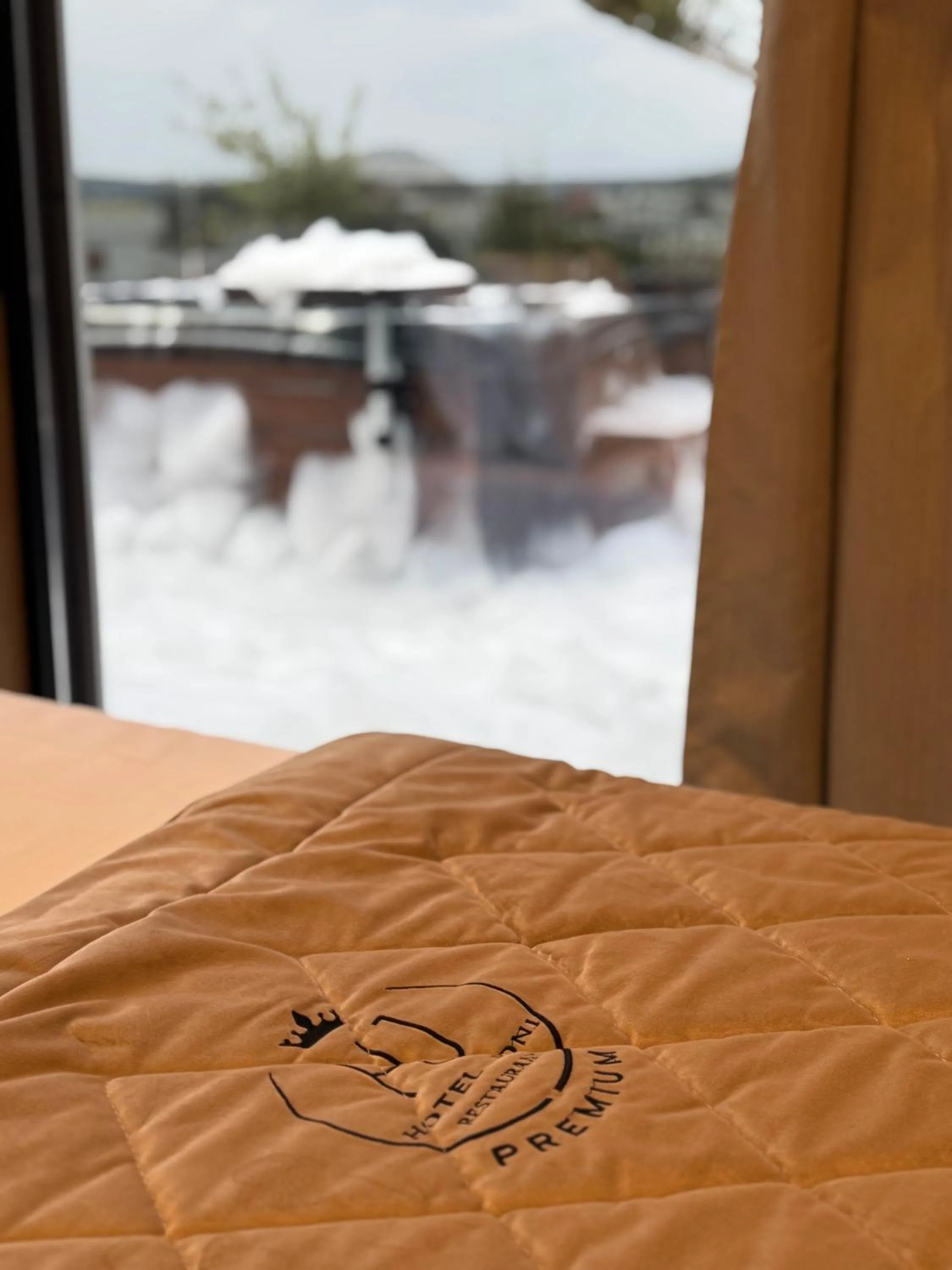 Bed in Hotel Joni Premium